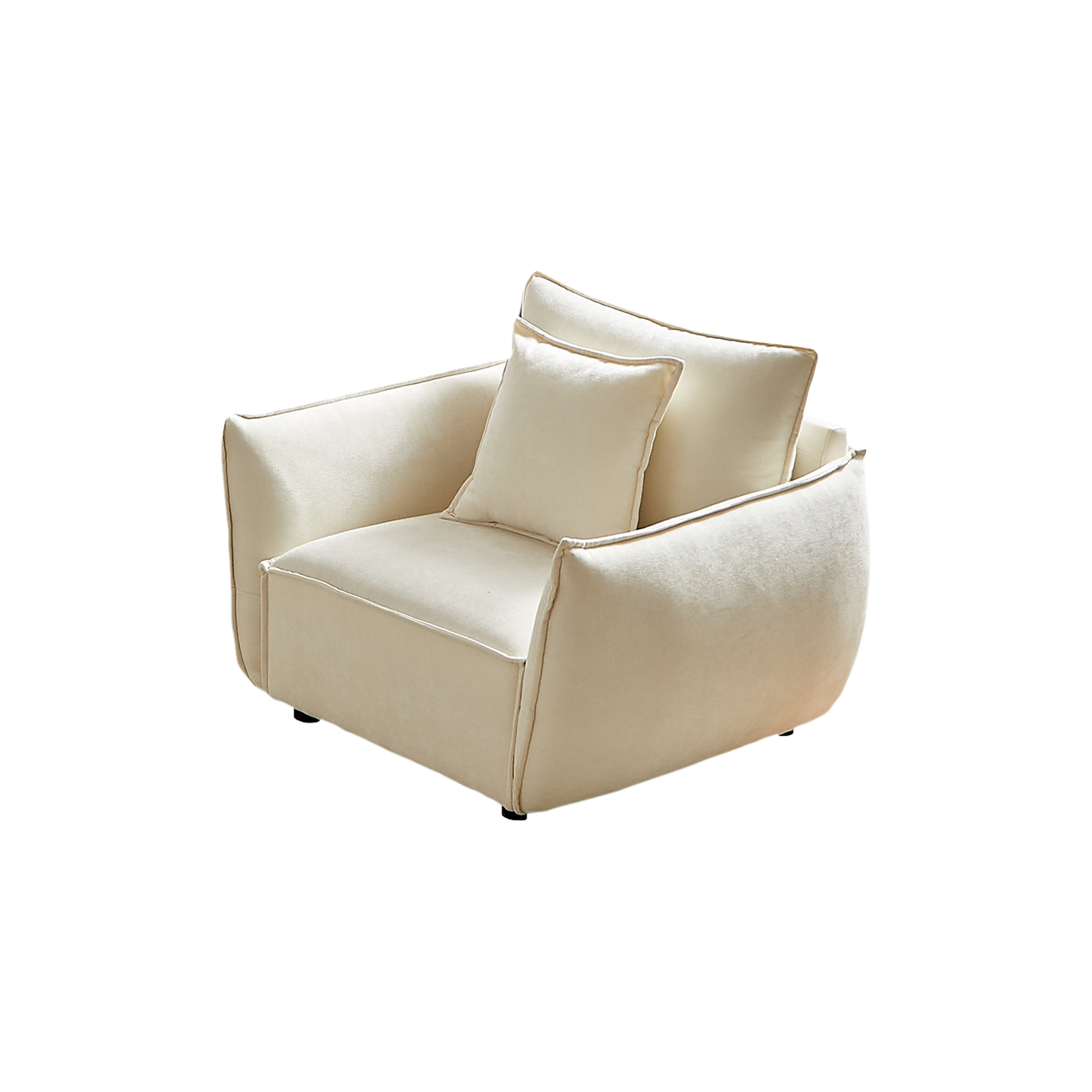 Phoenix 41" Oversized Upholstered Sofa Armchair