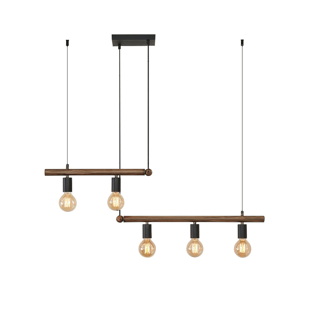 Aperture 5-Light Kitchen Island Pendant Light(No Bulbs)