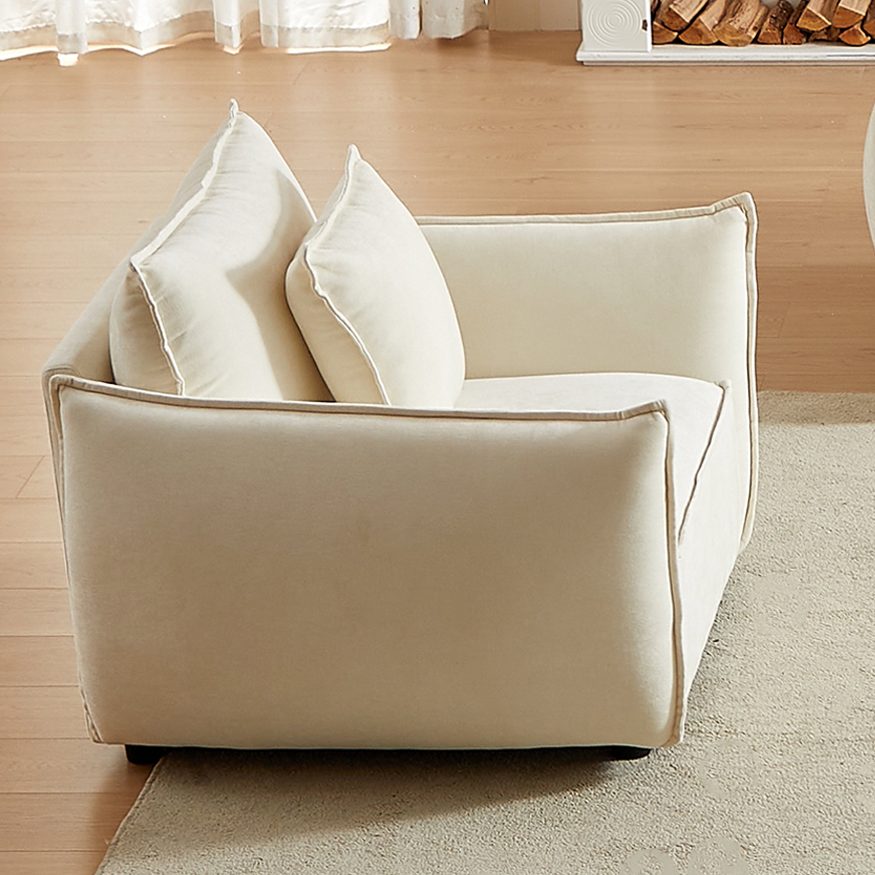 Phoenix 41" Oversized Upholstered Sofa Armchair