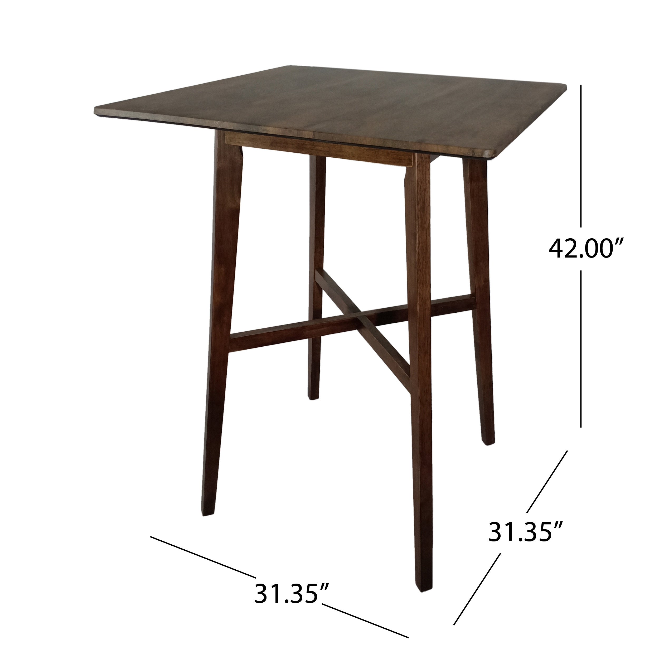 Berlin Modern Square High Top Pub Table