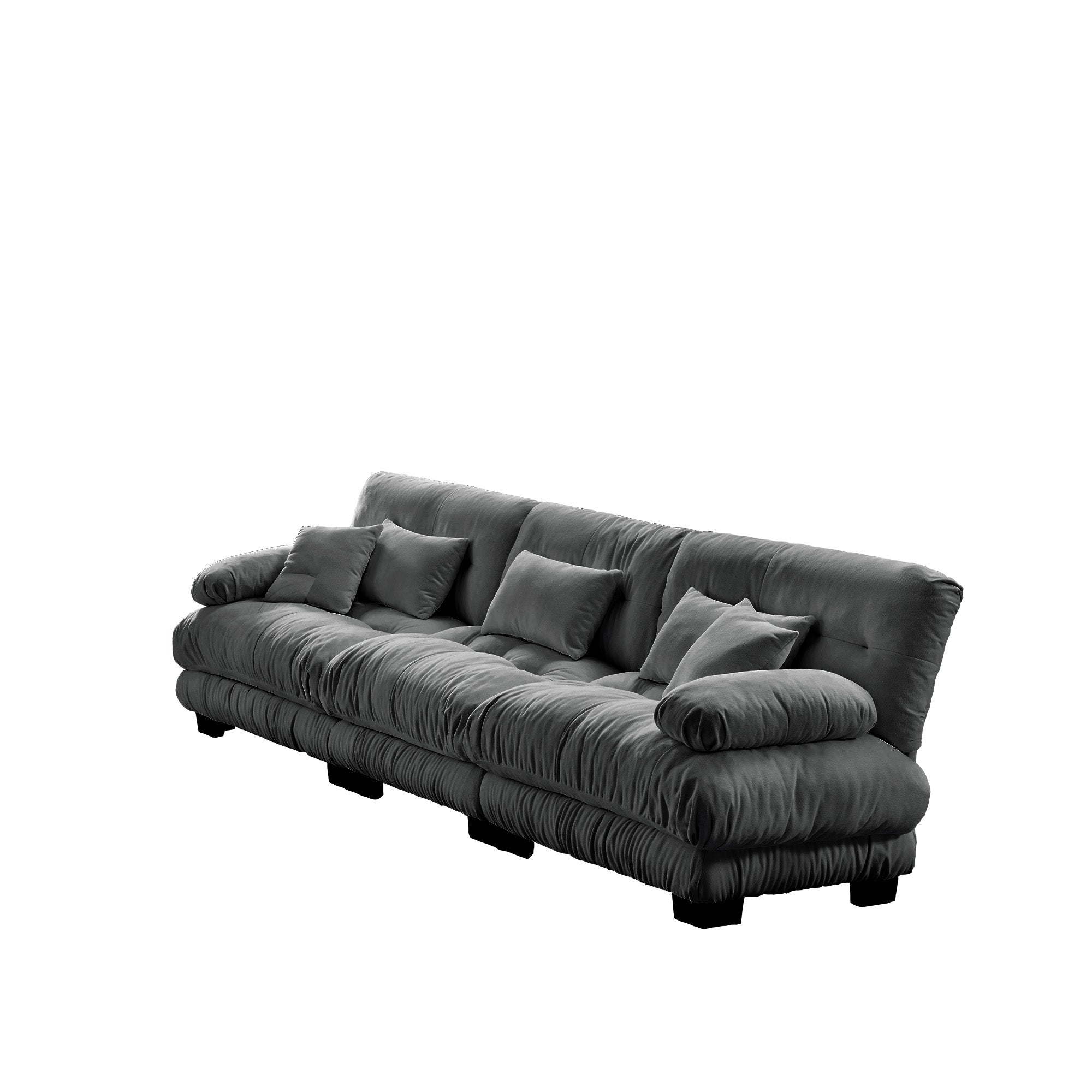 Monterey 130" Extra Large 6-Seater Deep Seat Modular Sectional Sofa Cloud Couch