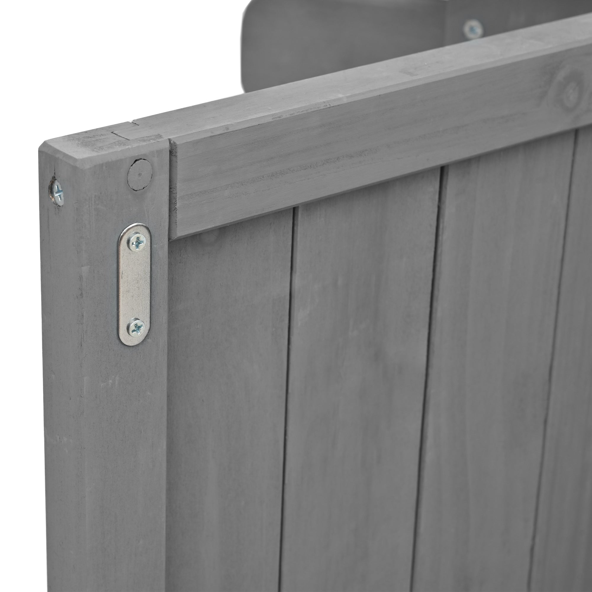 Quebec 52" Outdoor Fir Wood Kitchen Island with Stainless Steel Top, Black
