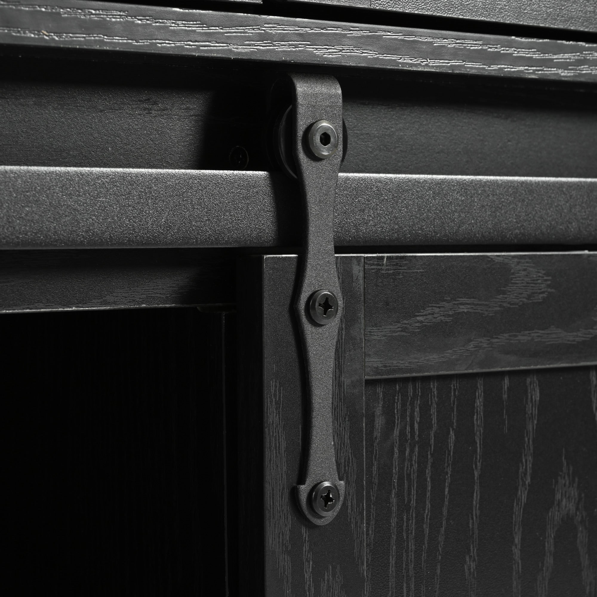 Arlena 55 Inch Farmhouse Kitchen Island with Power Outlet and Drop Leaf