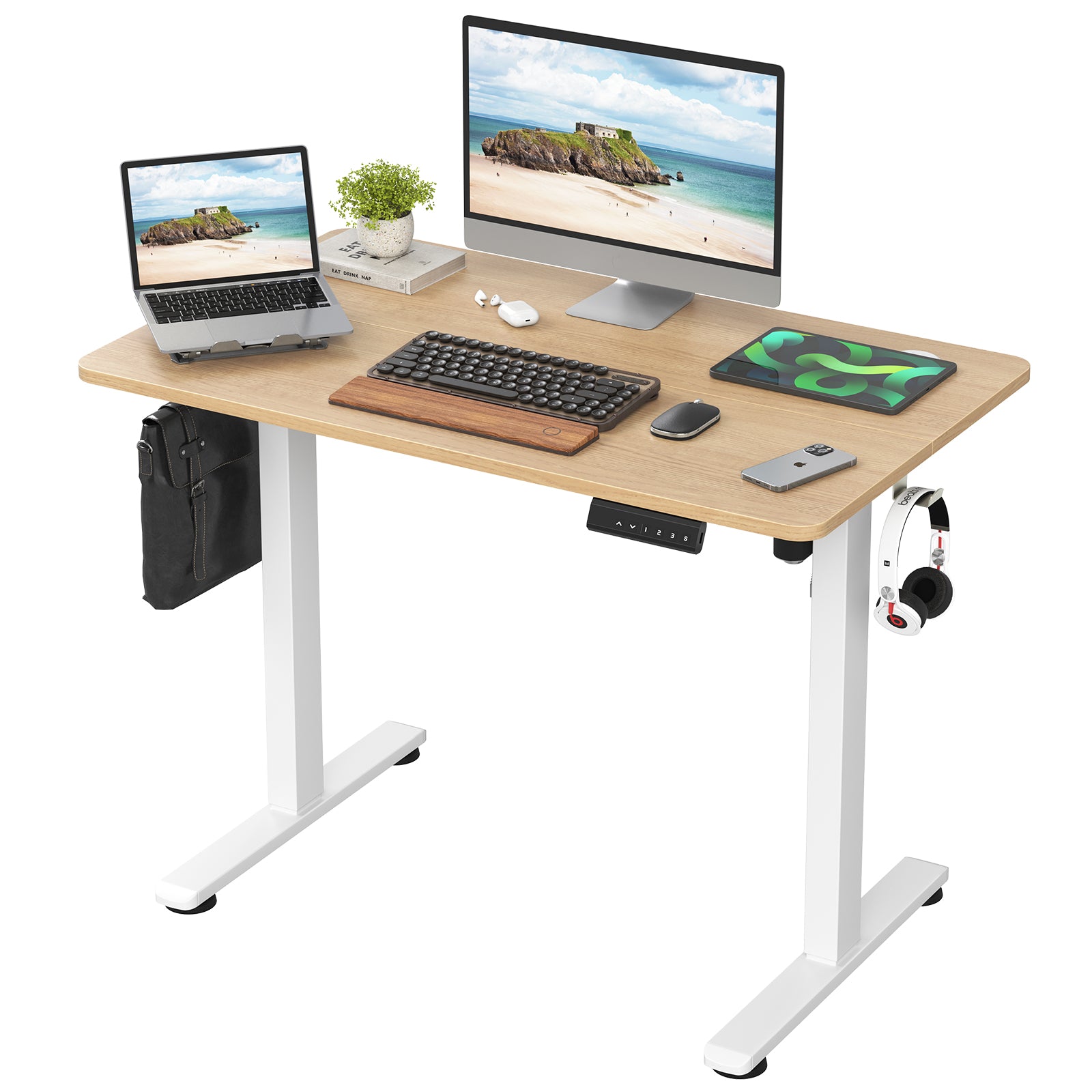 Nexo 40.5" Electric Standing Desk Computer Desk