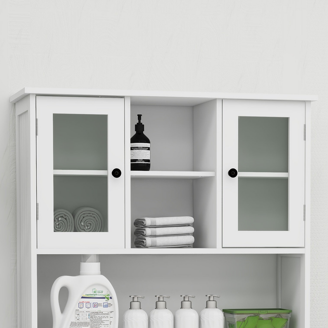 Glass Door Storage