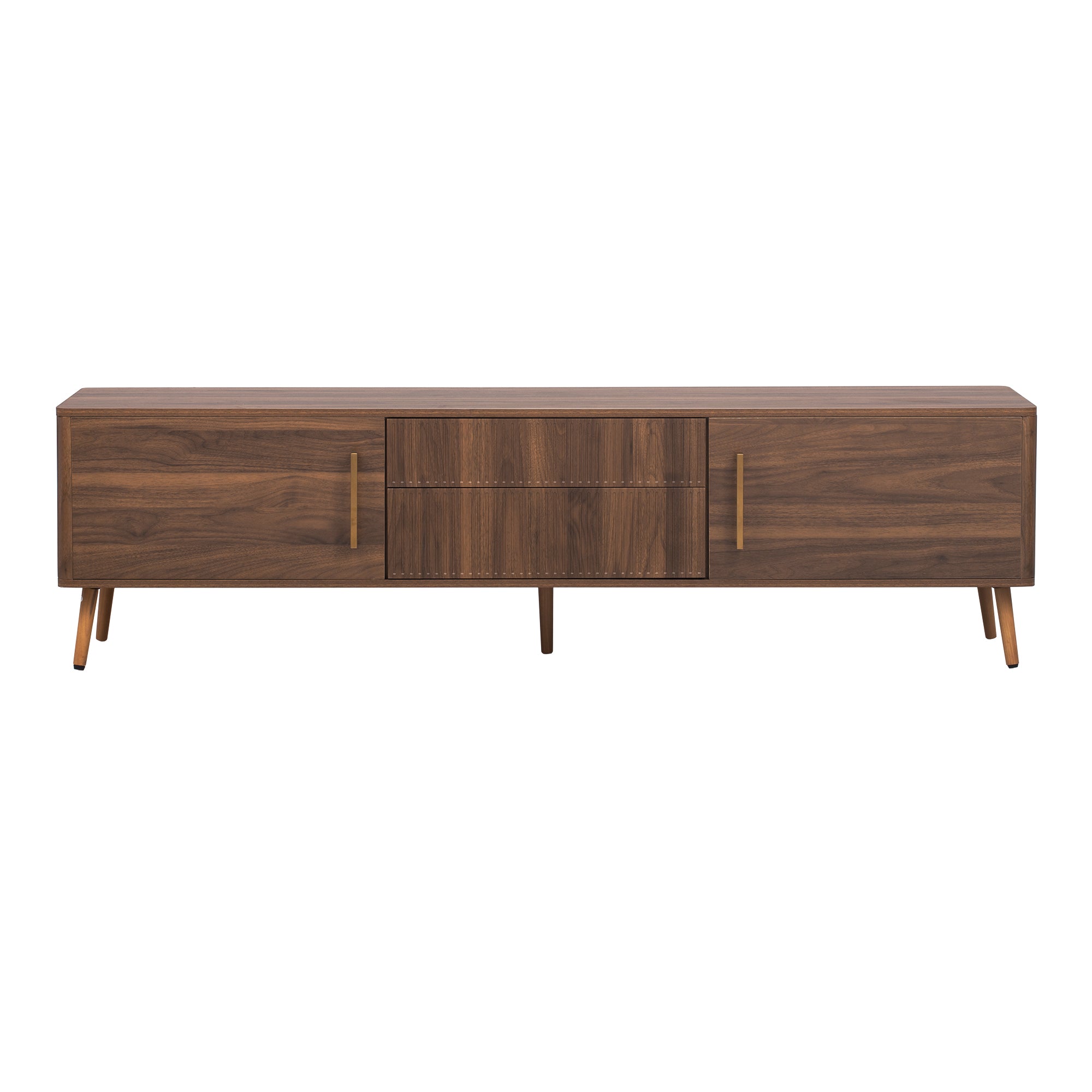 Astoria Mid Century TV Stand with 2 Drawers
