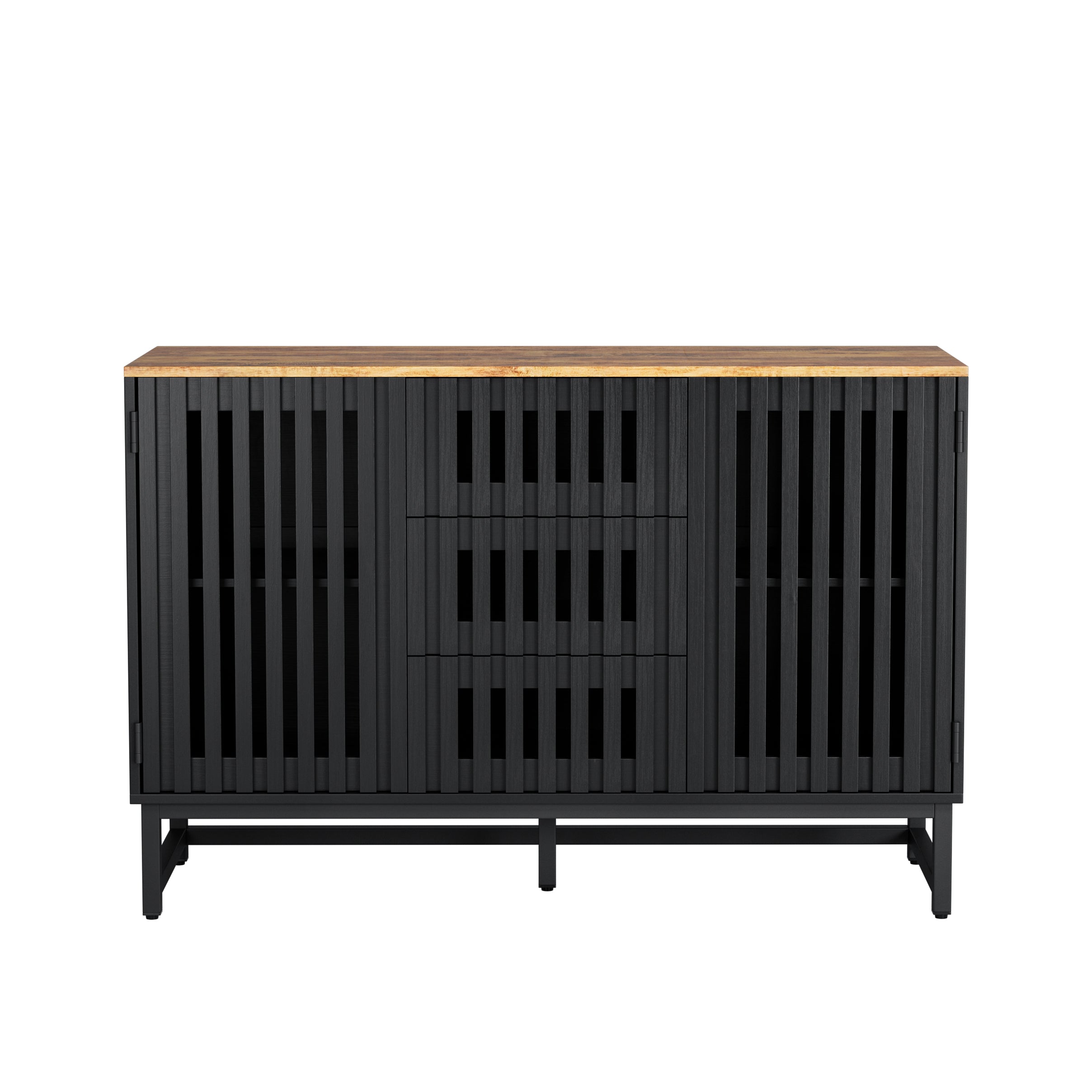 Dresden 2 Door Sideboard Storage Cabinet with 3 Drawers
