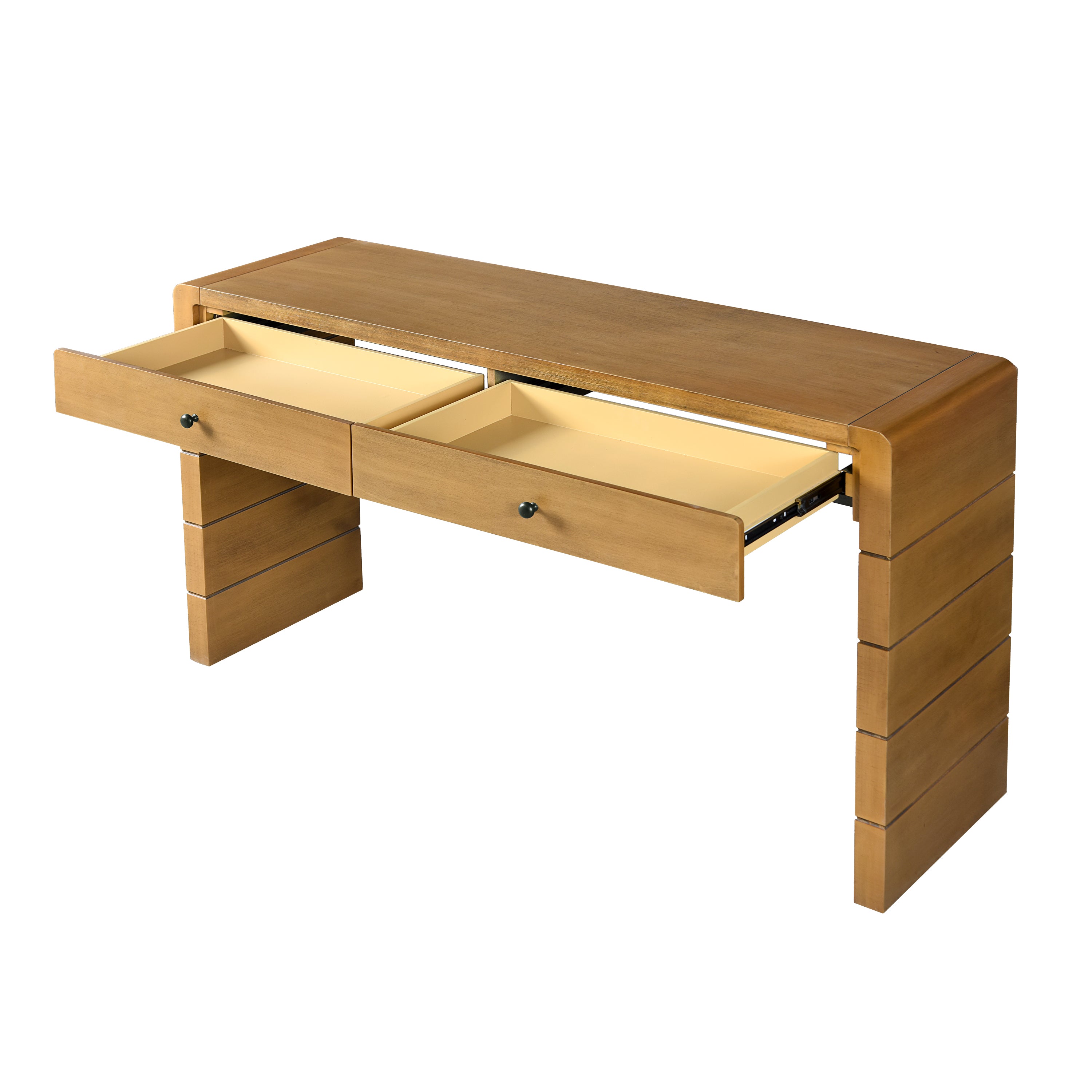Arcade Wooden Console Table with 2 Drawers