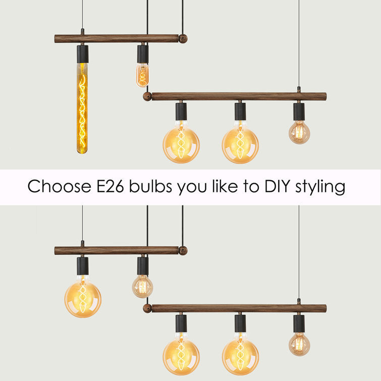 Aperture 5-Light Kitchen Island Pendant Light(No Bulbs)