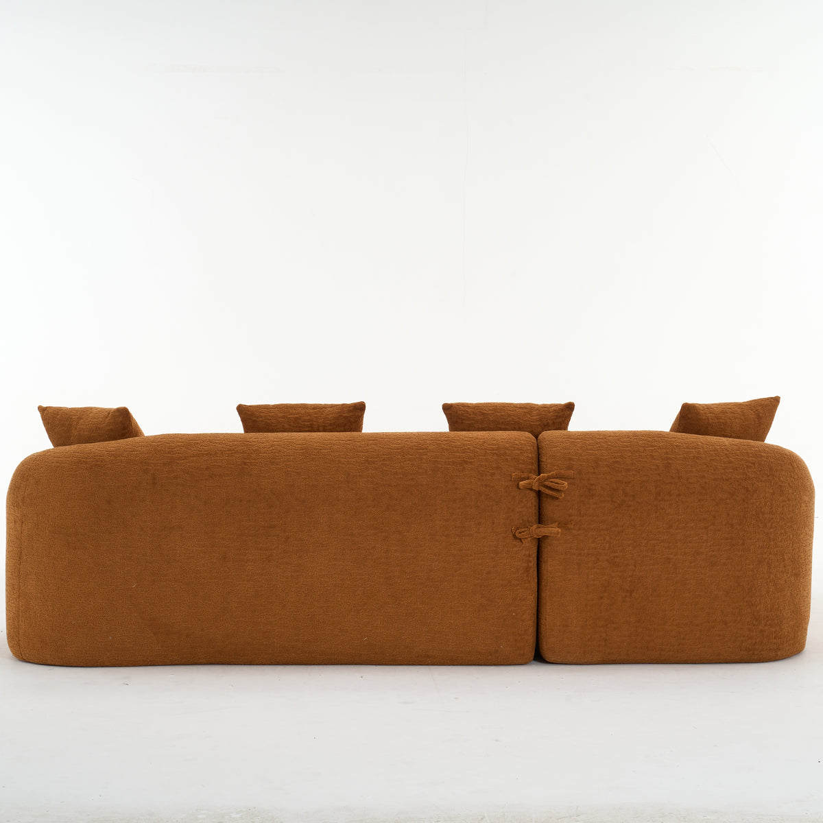 Tacoma 99” L-Shape Sectional Sofa with Curved Chaise