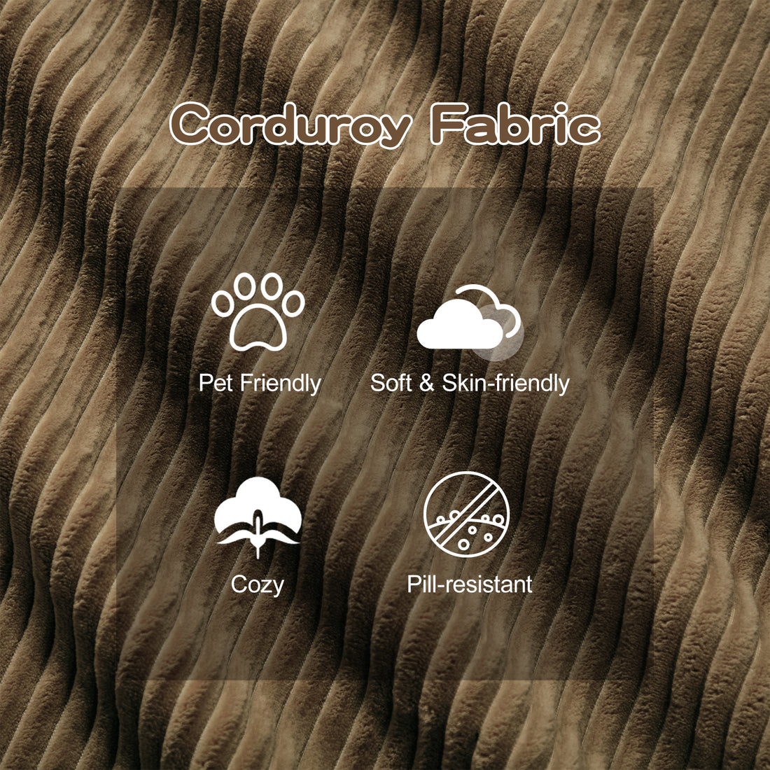 Plush Corduroy Touch