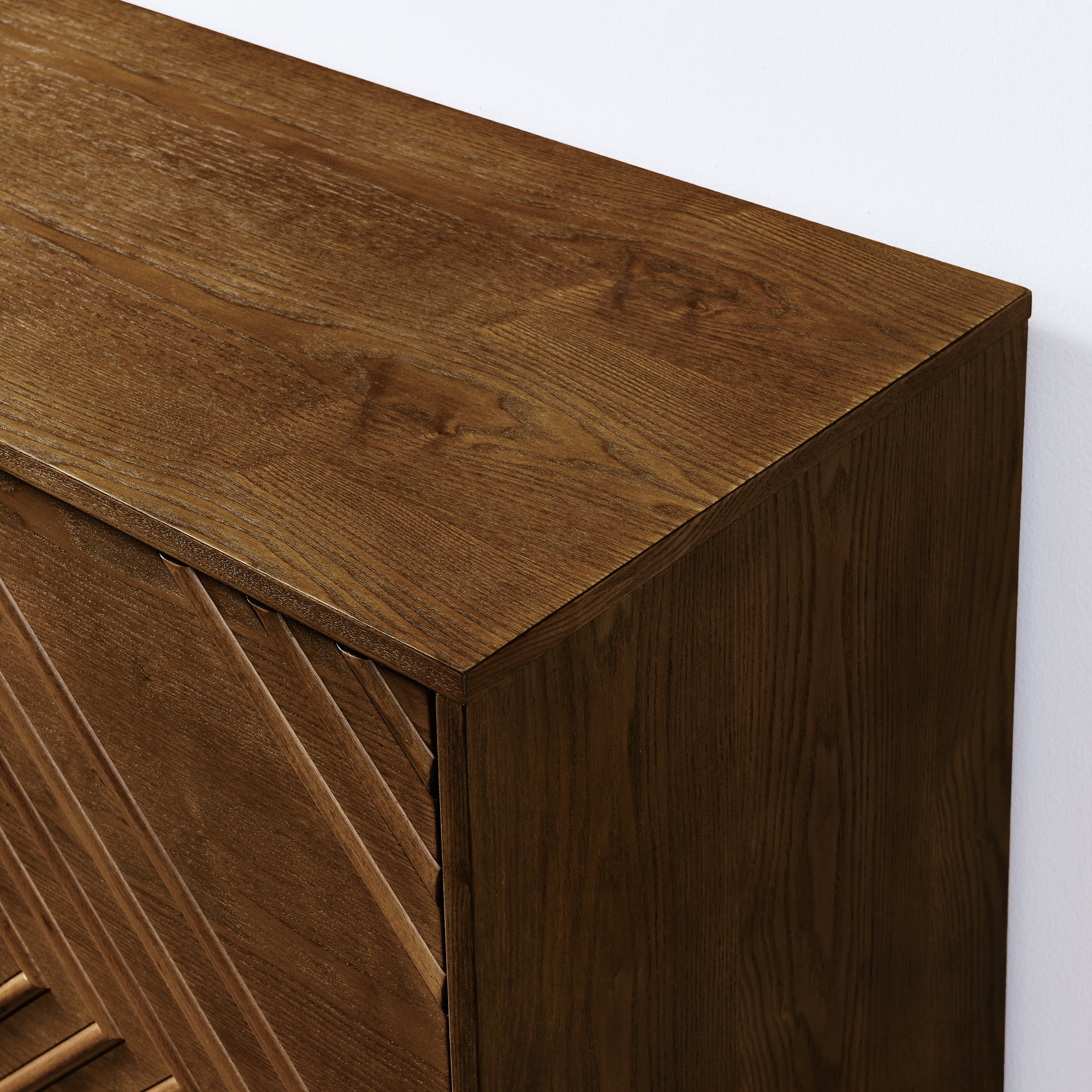 Bauhaus Geometric 61" Sideboard Buffet Cabinet with Storage