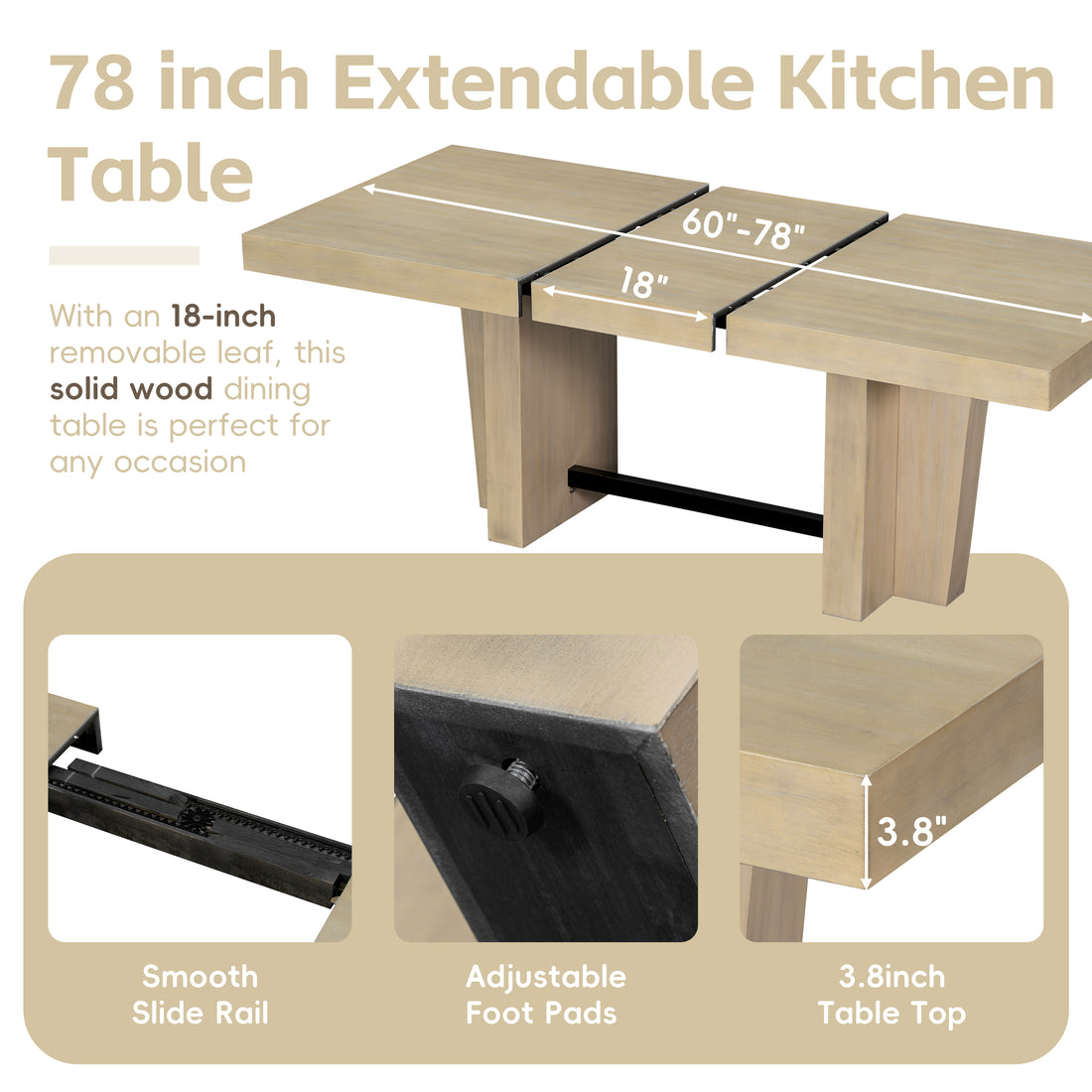 Extendable Tabletop