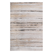 Flax Stain-Resistant Stripe Area Rug