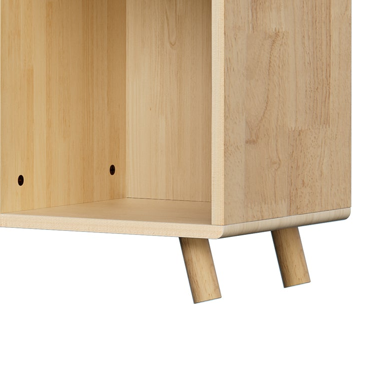 Canon 2-Tier Wood Bookcase Display Stand with Legs