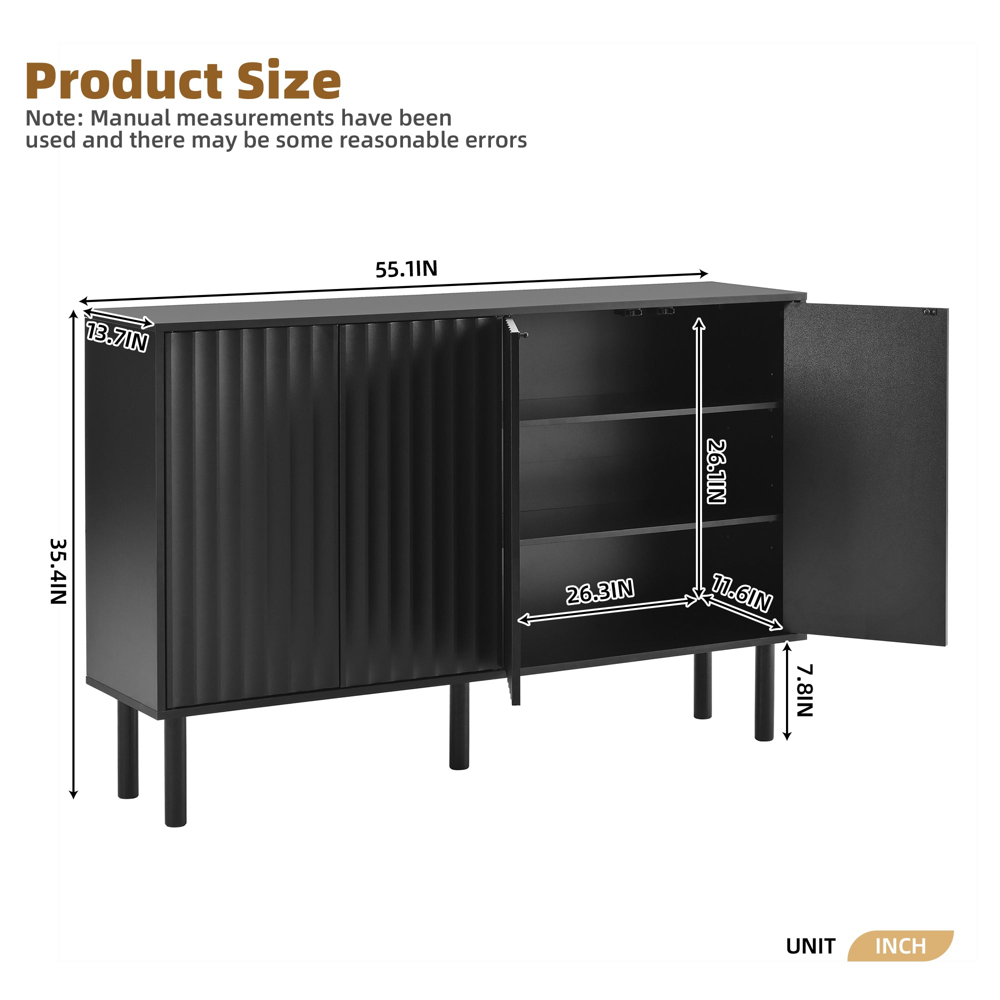 Aspen Sideboard Buffet Cabinet