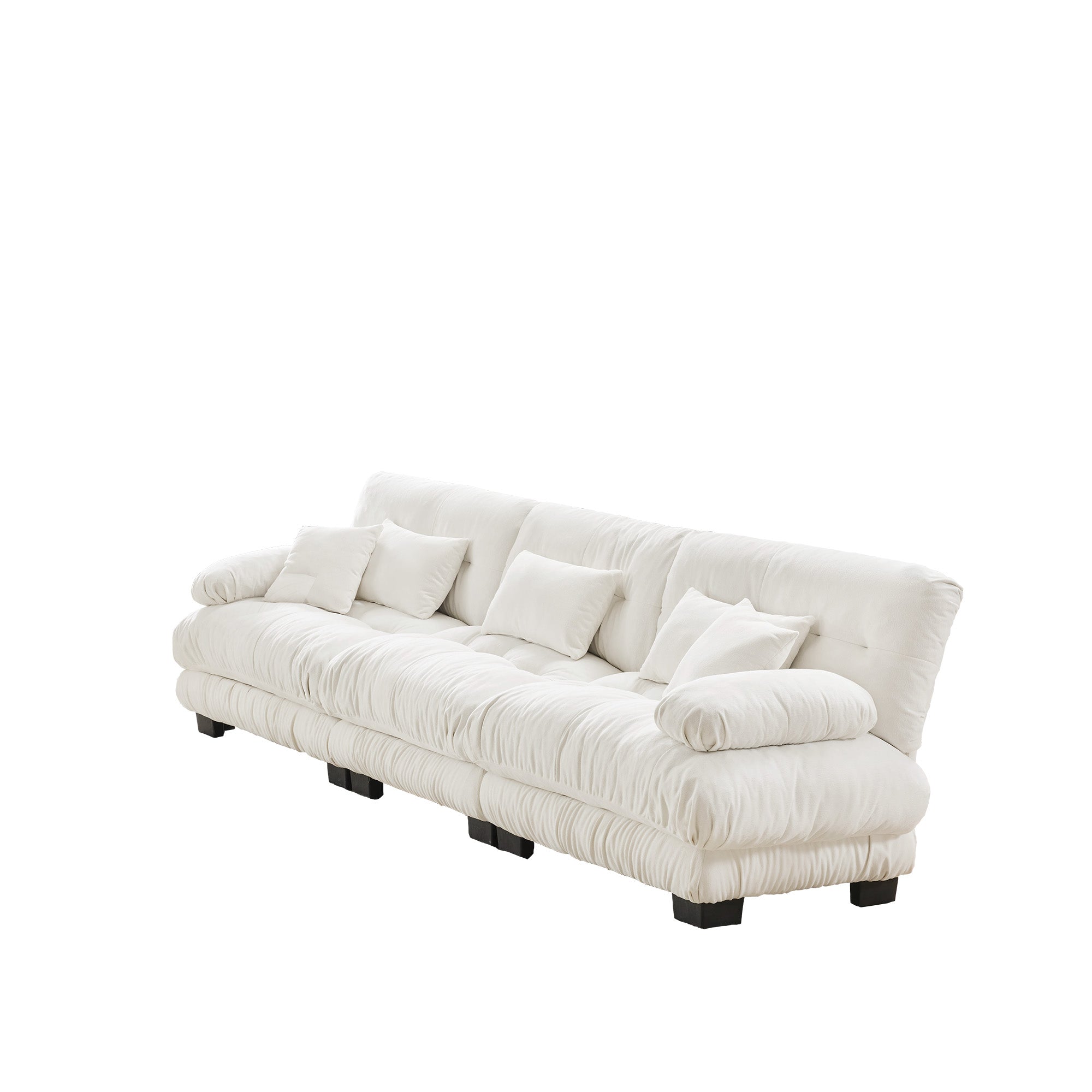 Monterey 130" Extra Large 6-Seater Deep Seat Modular Sectional Sofa Cloud Couch