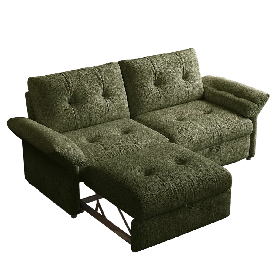 Langford 82" Convertible Sofa Bed with Adjustable Backrest