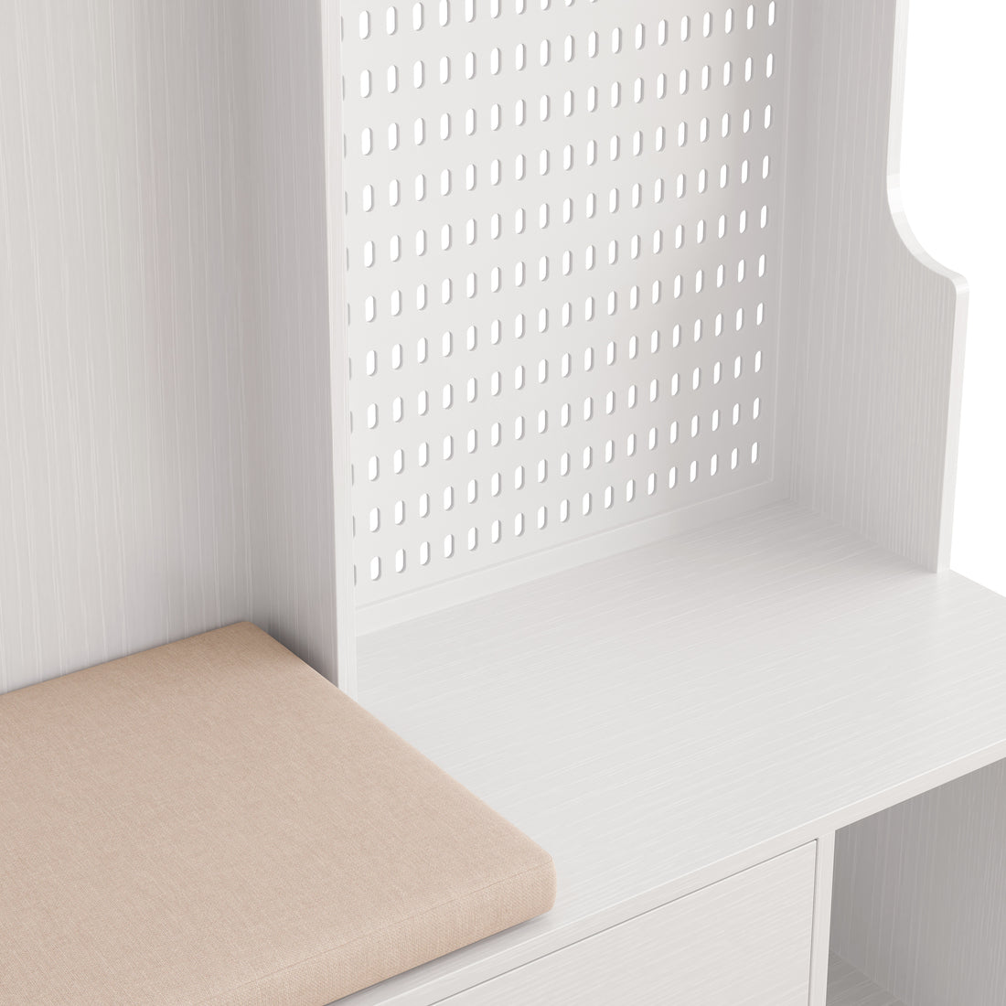 Creative Pegboard Storage