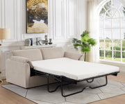 79.13-Inch Sleeper Sofa Bed Comfy Pull Out Futon Couch Bed  Modern  Recliner Sofa Multi-Functional  for Living Room