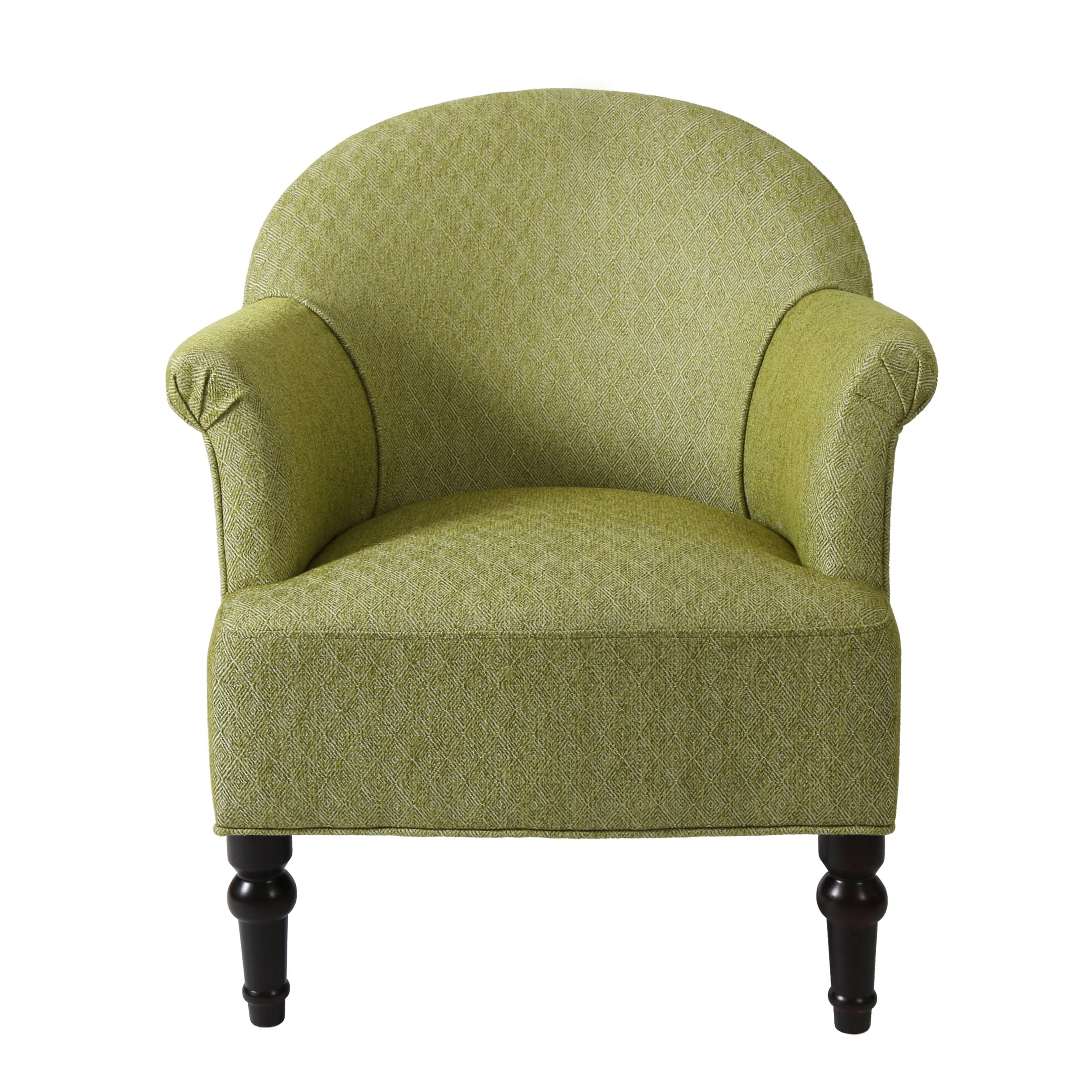 Homy Casa Aaren 28.5" Wide Pattern Upholstered Armchair, Open Box