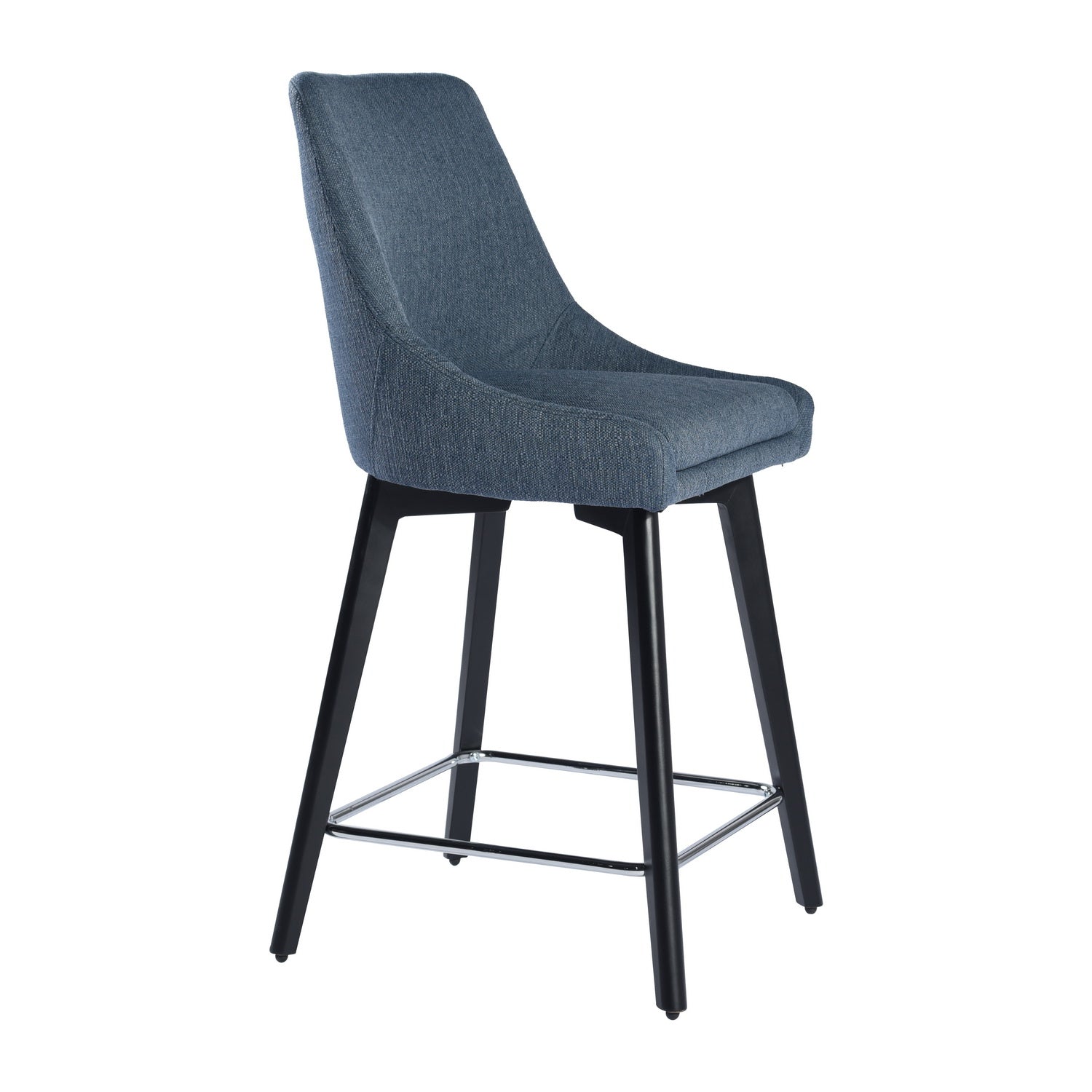 ADALGIS Mid-century Modern Solid Wood Counter Barstools - HomyCasa - HomyCasa