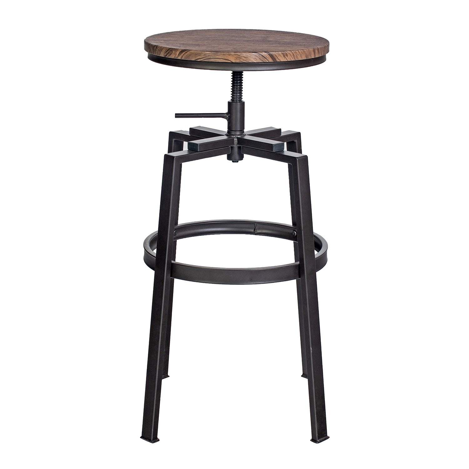 Open Box Homy Casa AMAT 246T B Bar Stool "18.7" Versatile Seating Solution