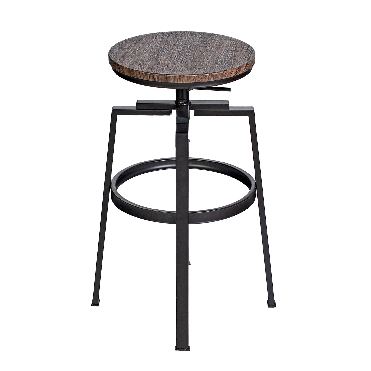 Open Box Homy Casa AMAT 246T B Bar Stool "18.7" Versatile Seating Solution