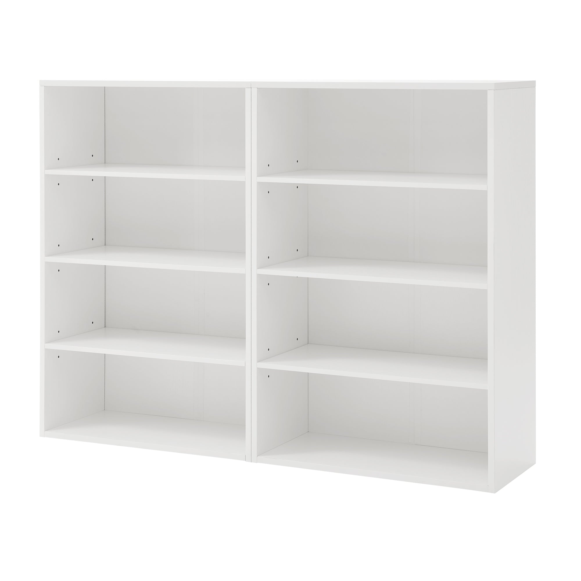 Alcove 71" 8-Tier Bookshelf Display Stand with Convertible Two-Tower Design