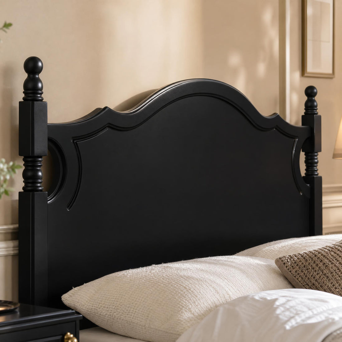 Scalloped Arched Headboard