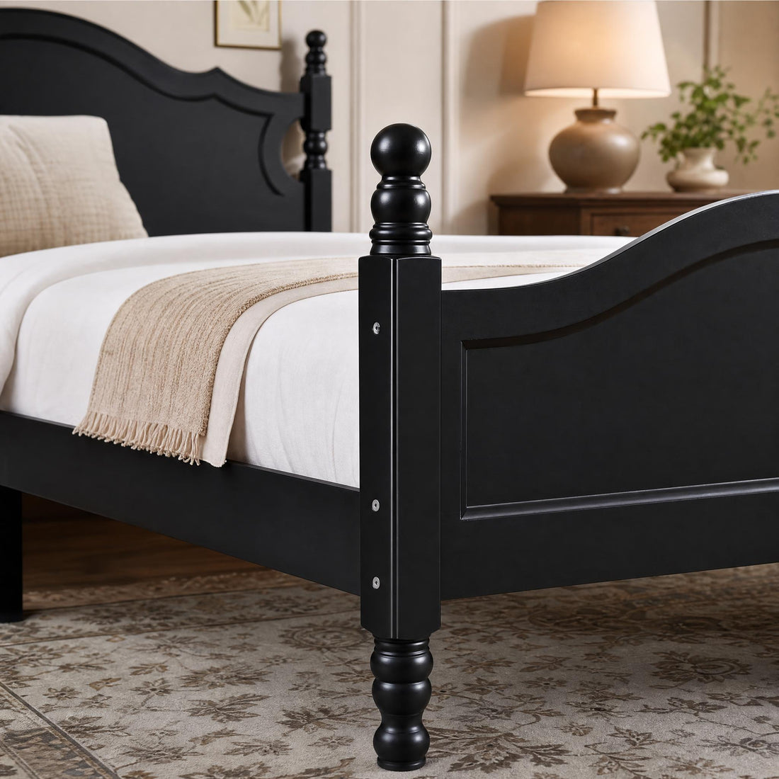 Turned Spindle Corner Posts