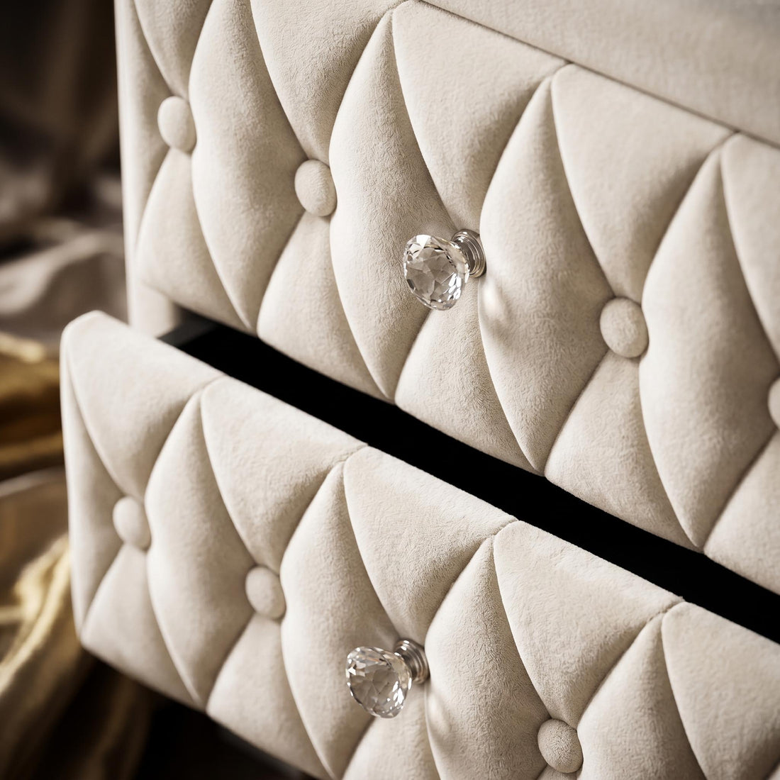 Fully Upholstered Velvet Body