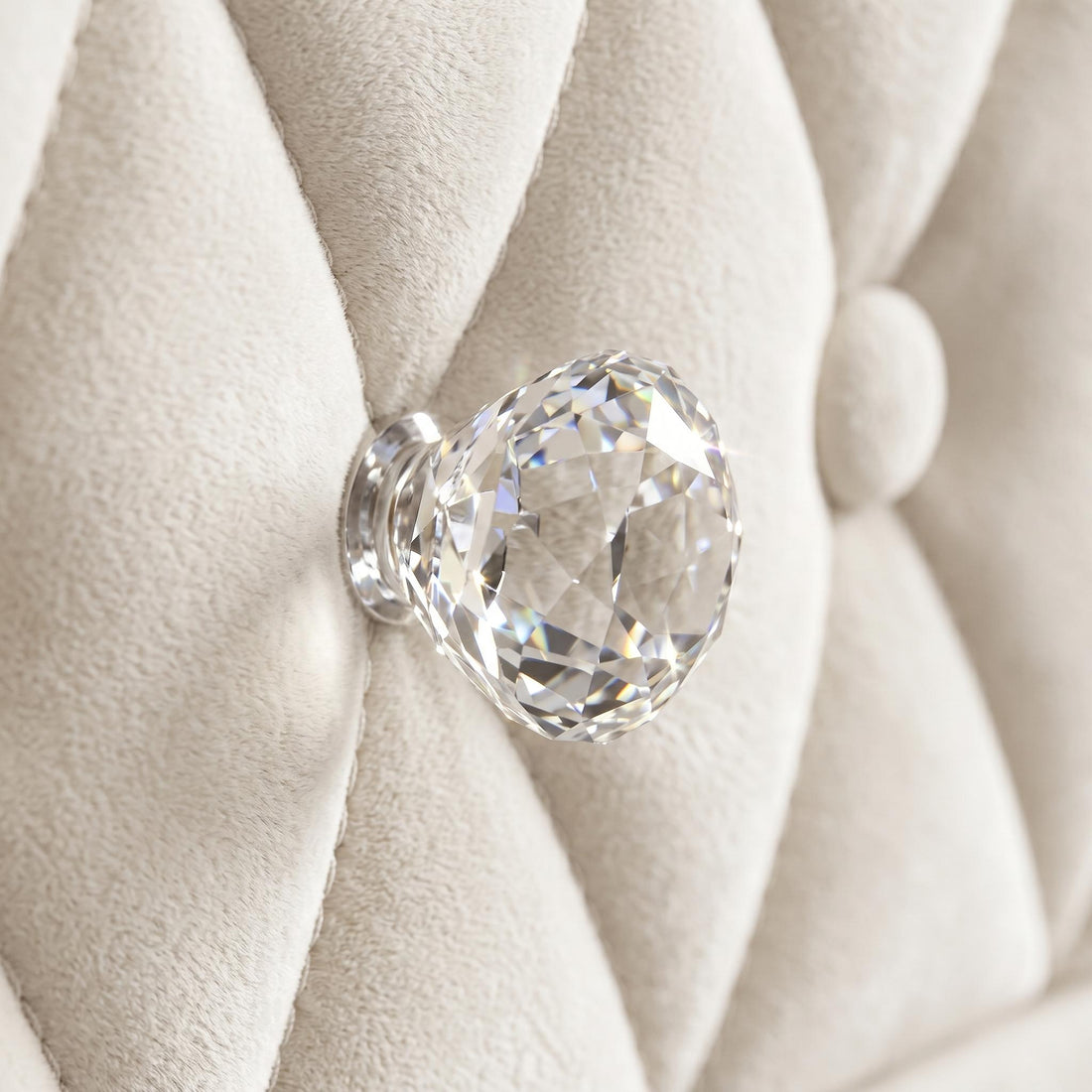 Faceted Crystal-Style Pulls