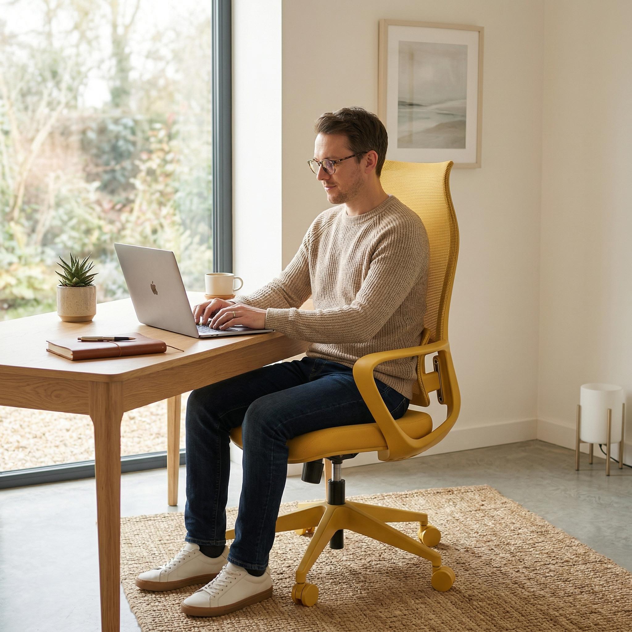 Axen Ergonomic Mesh Office Chair with Lumbar Support