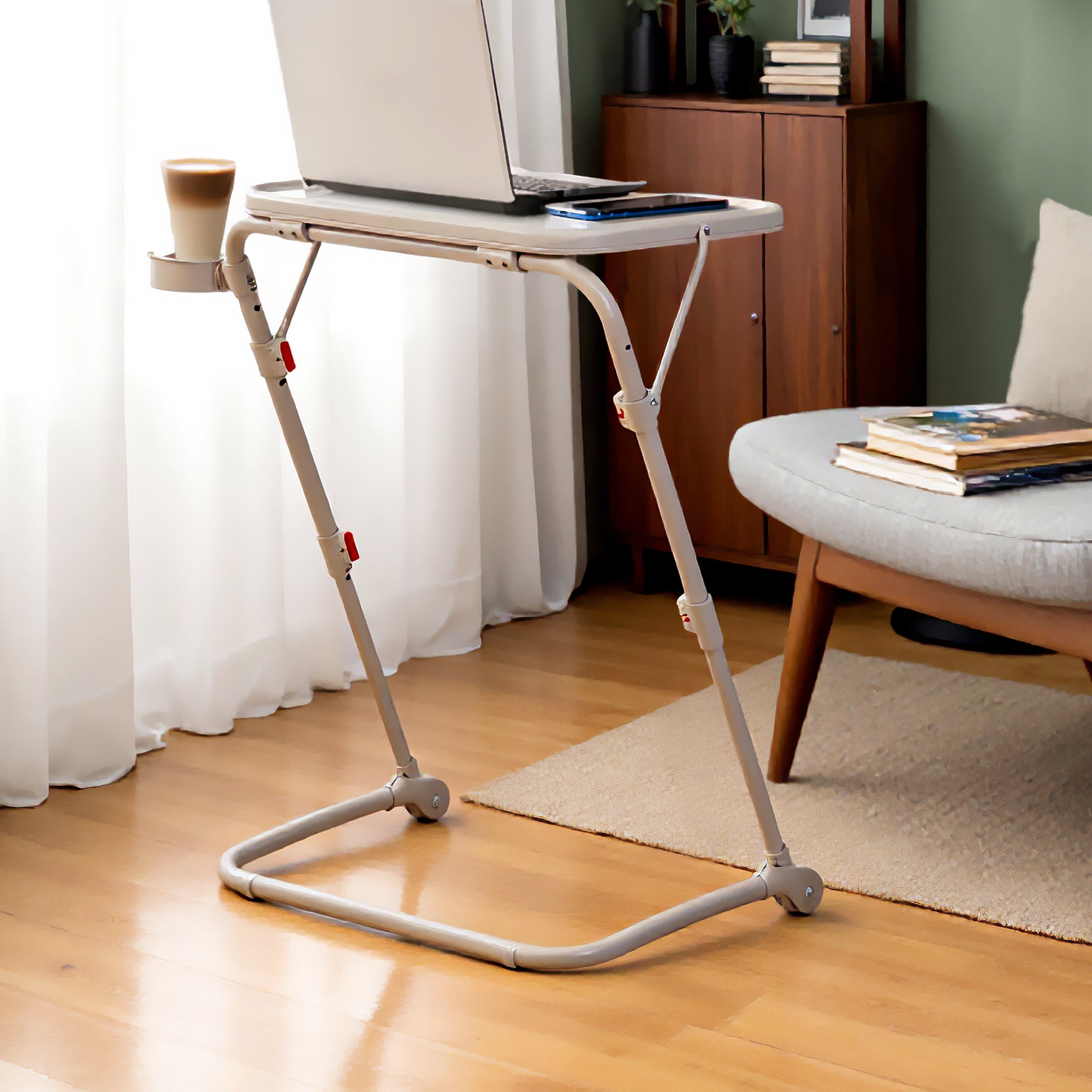 Baseline Adjustable Folding Table Desk for Gaming, Work & Study