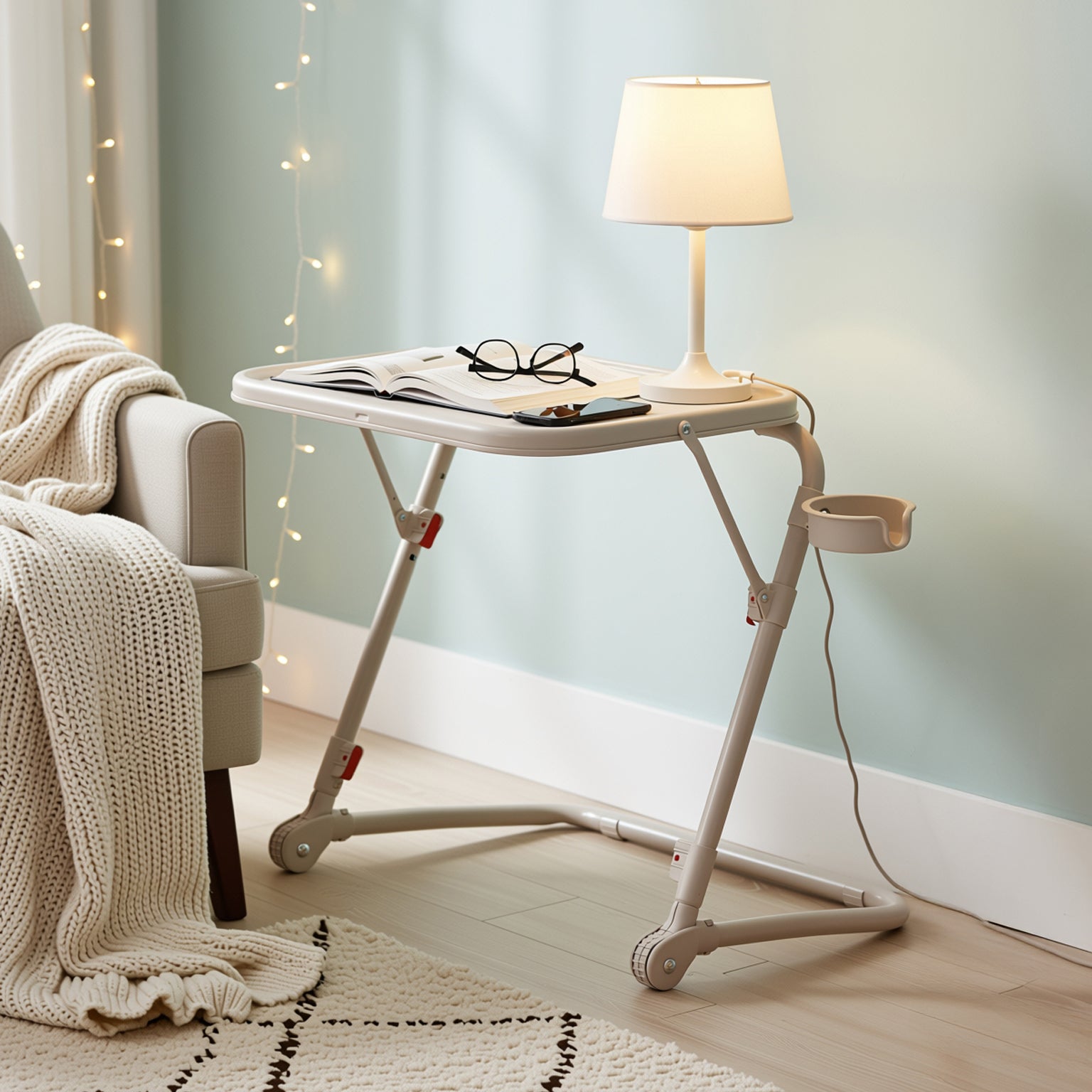 Baseline Adjustable Folding Table Desk for Gaming, Work & Study