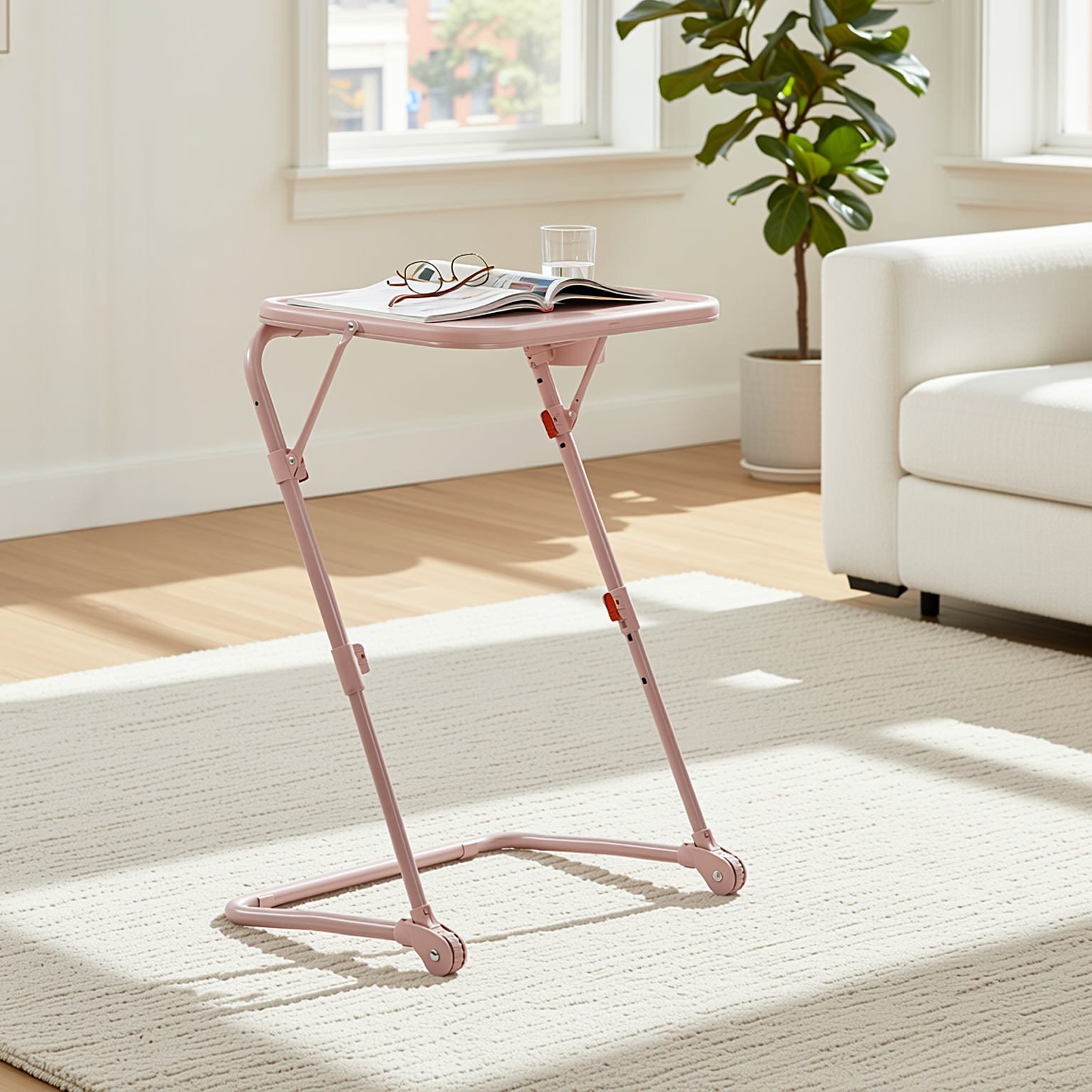 Baseline Adjustable Folding Table Desk for Gaming, Work & Study