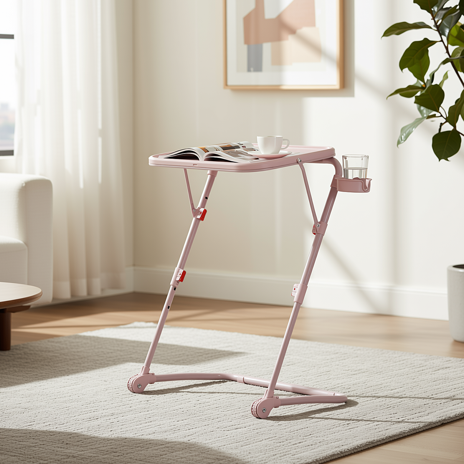 Baseline Adjustable Folding Table Desk for Gaming, Work & Study