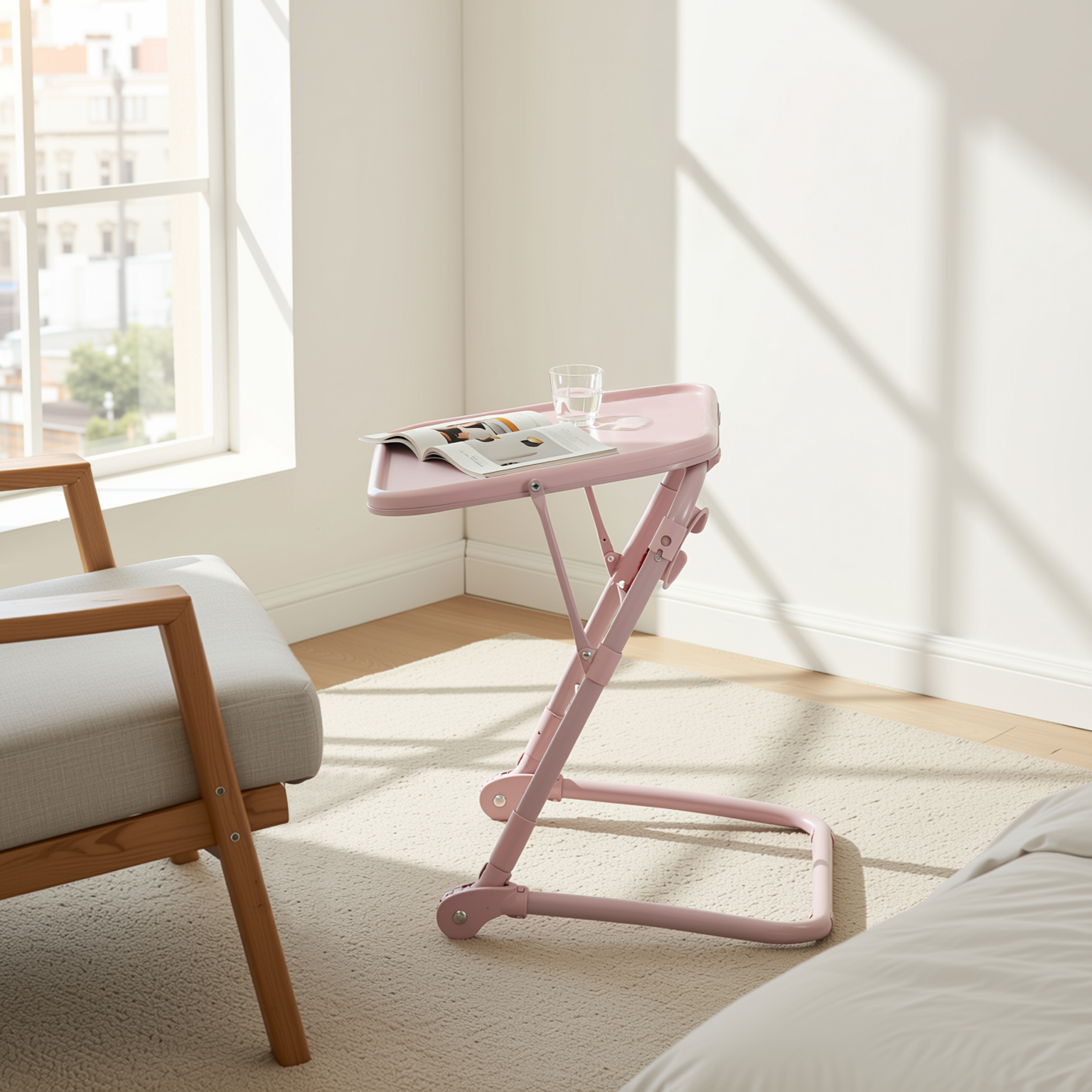 Baseline Adjustable Folding Table Desk for Gaming, Work & Study