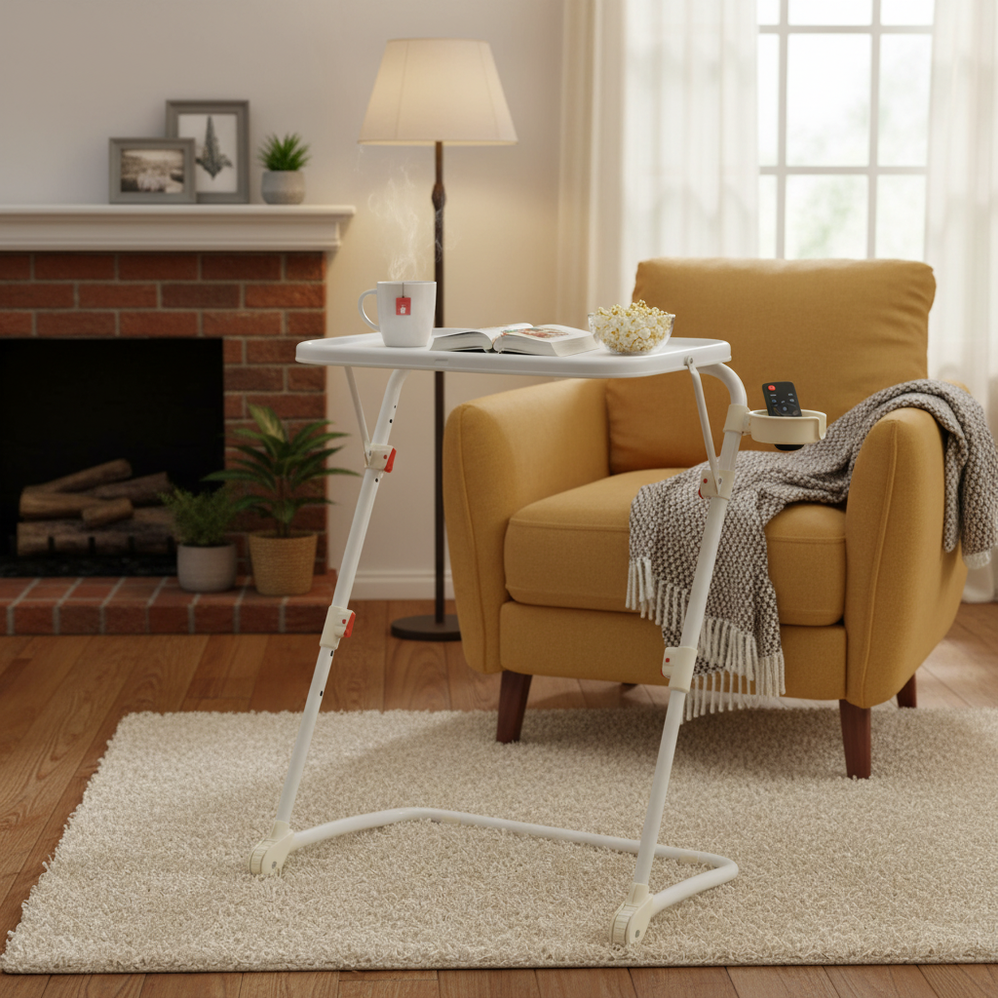 Baseline Adjustable Folding Table Desk for Gaming, Work & Study