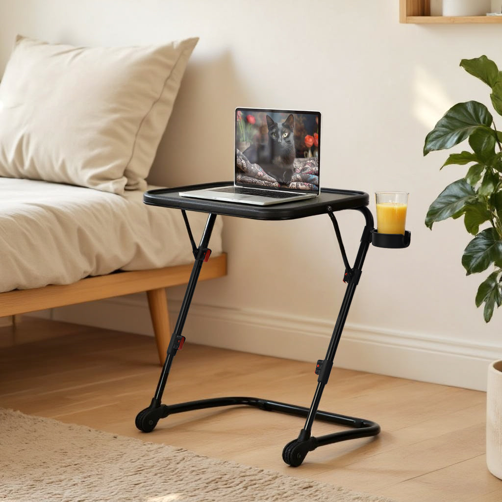 Baseline Adjustable Folding Table Desk for Gaming, Work & Study