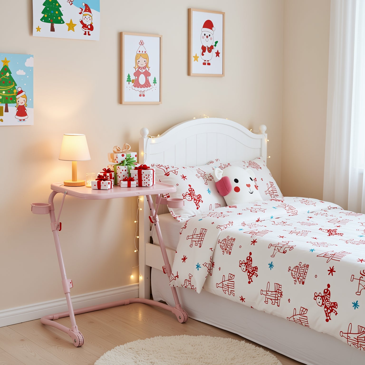 Baseline Adjustable Folding Table Desk for Gaming, Work & Study