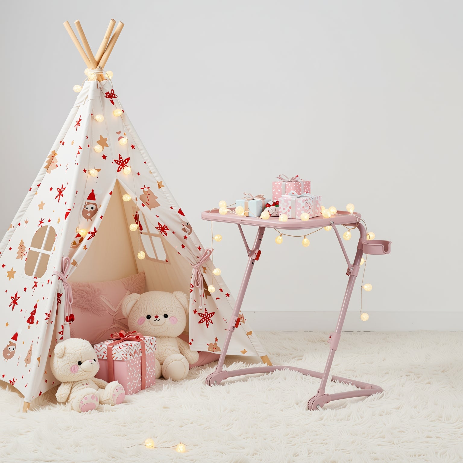 Baseline Adjustable Folding Table Desk for Gaming, Work & Study