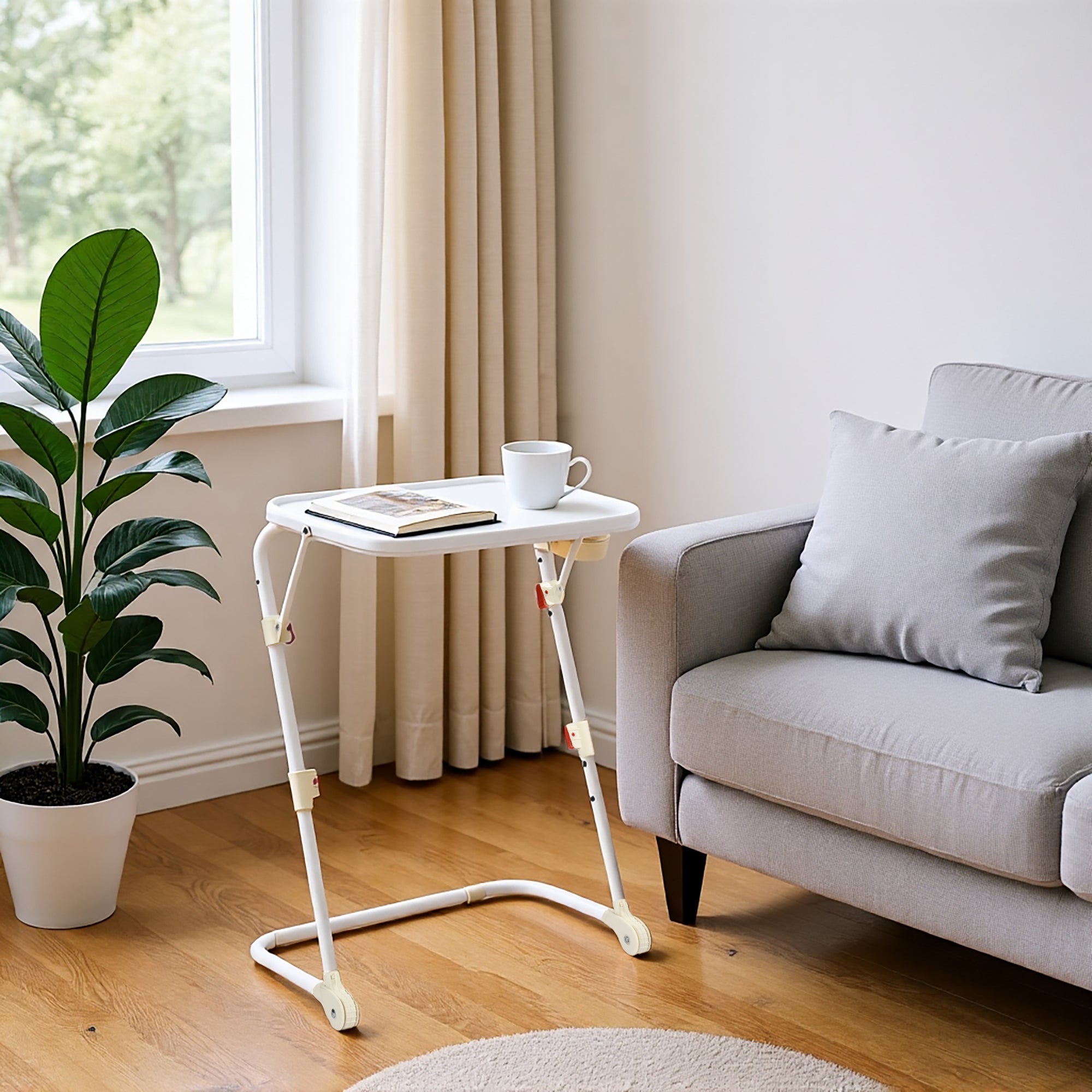 Baseline Adjustable Folding Table Desk for Gaming, Work & Study