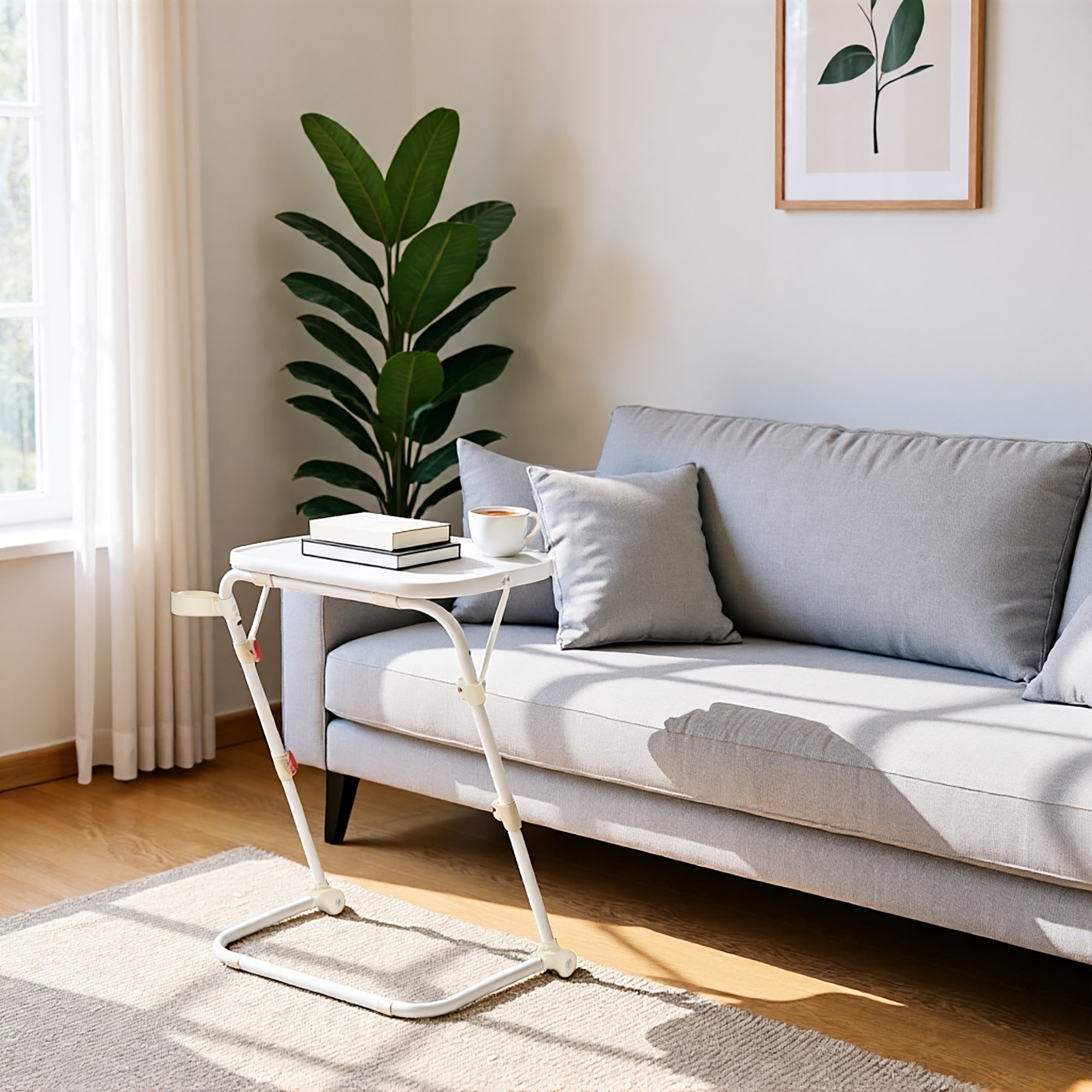 Baseline Adjustable Folding Table Desk for Gaming, Work & Study