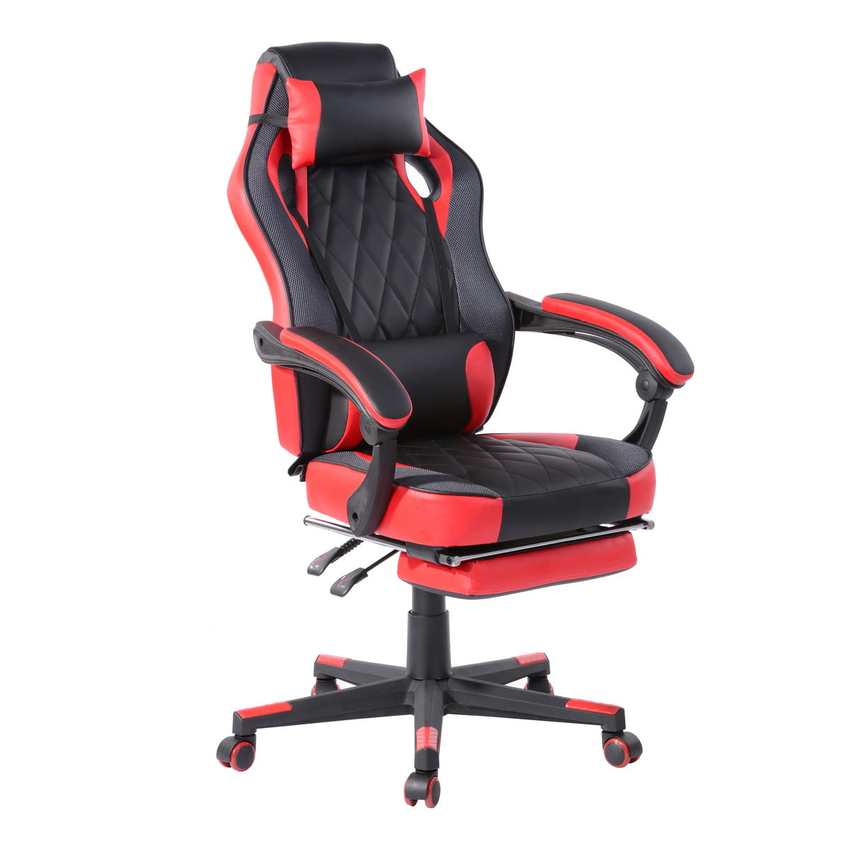 Homy Casa BURGENDY RED Gaming Chair Ergonomic Office Seating Open Box