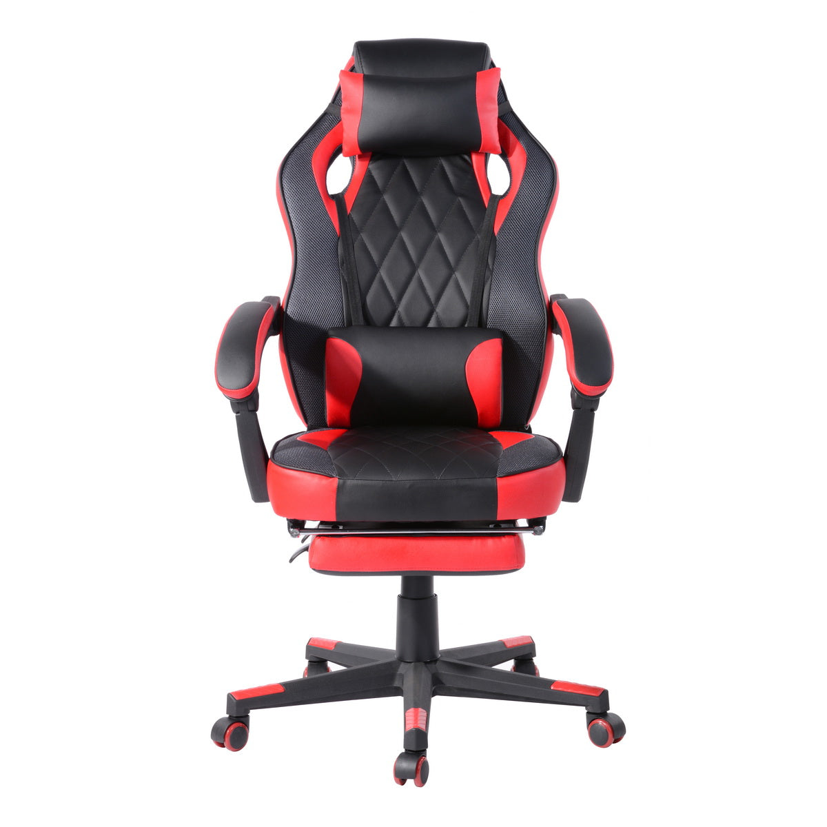 Homy Casa BURGENDY RED Gaming Chair Ergonomic Office Seating Open Box