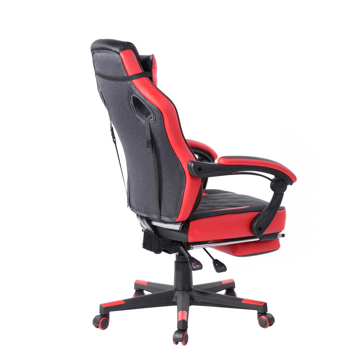 Homy Casa BURGENDY RED Gaming Chair Ergonomic Office Seating Open Box