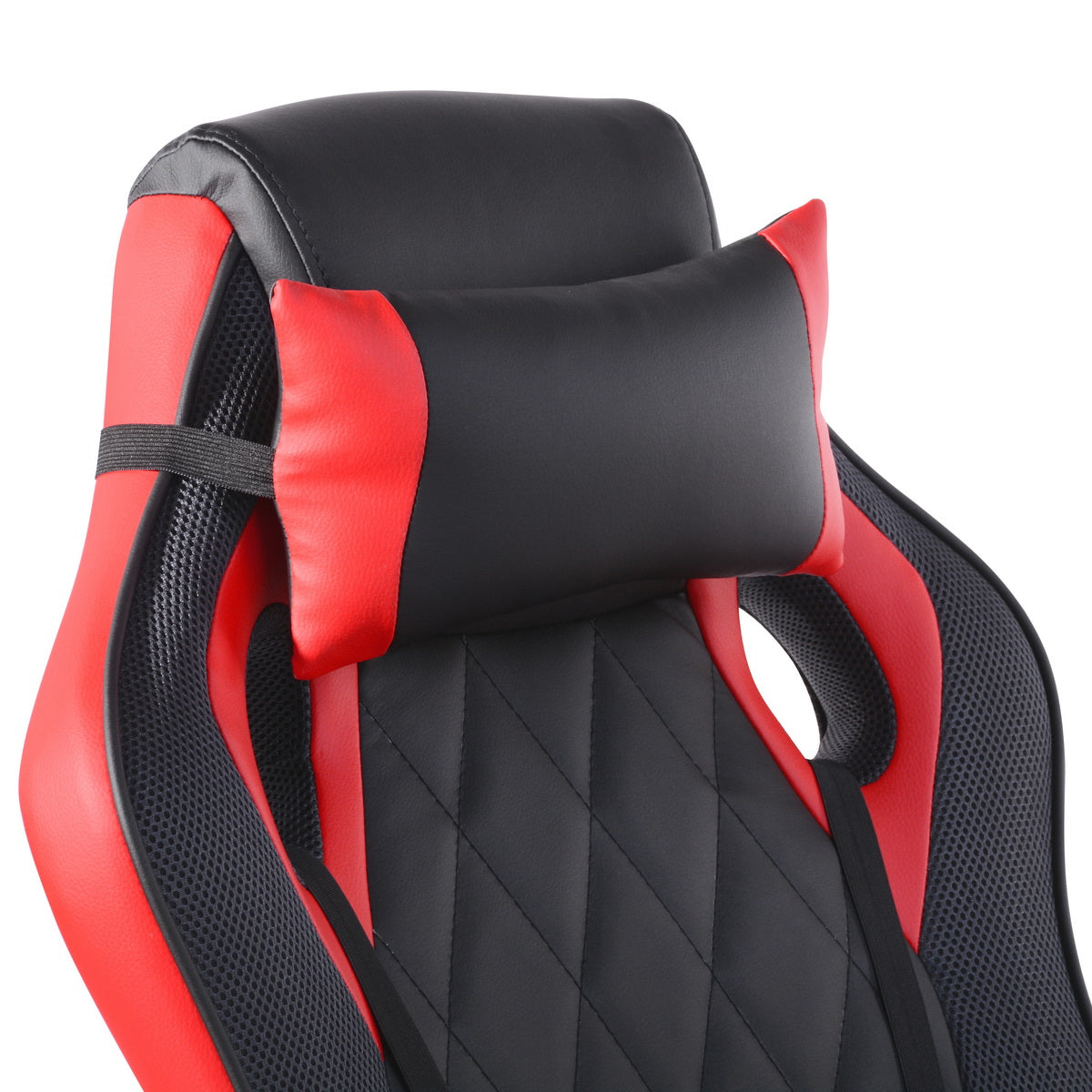 Homy Casa BURGENDY RED Gaming Chair Ergonomic Office Seating Open Box