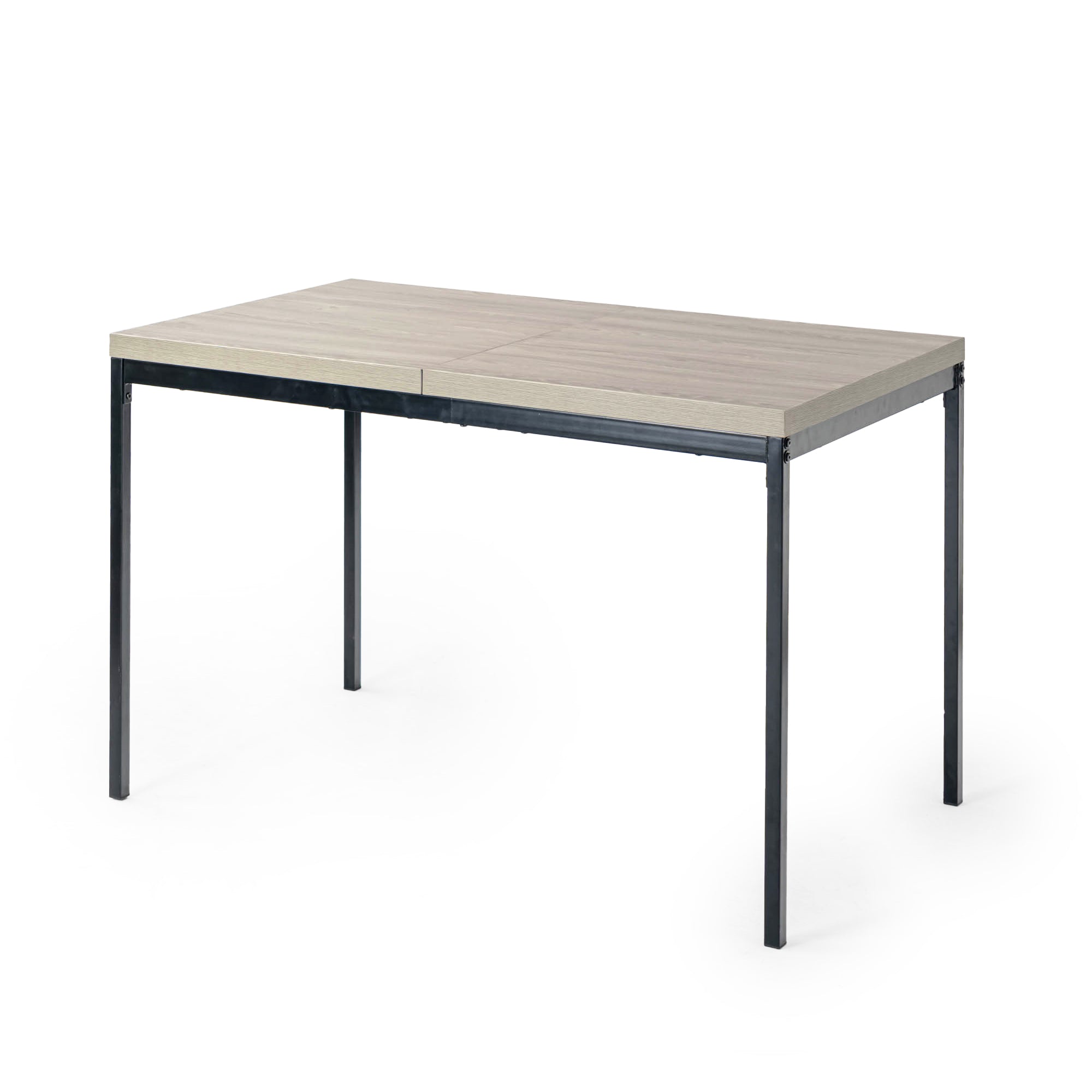Cajon Modern Dining Table with Honeycomb Core Top and Square Tube Frame